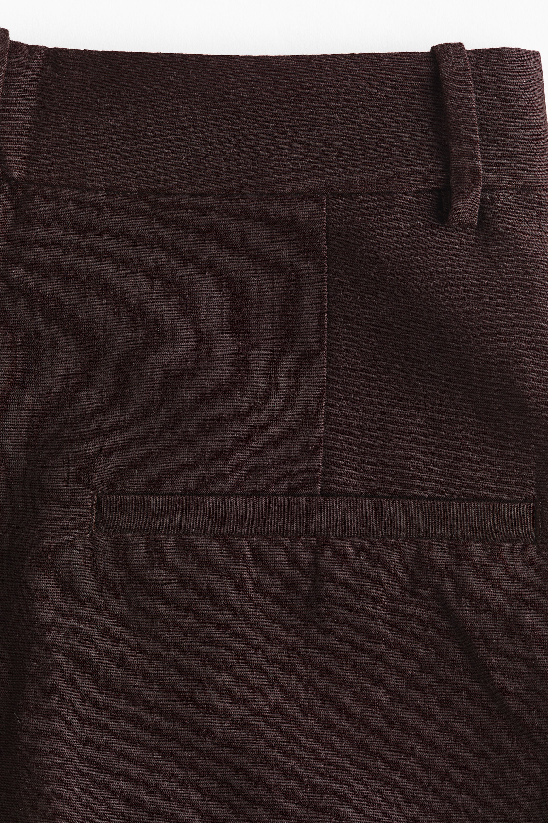 Dressy Linen-Blend Shorts