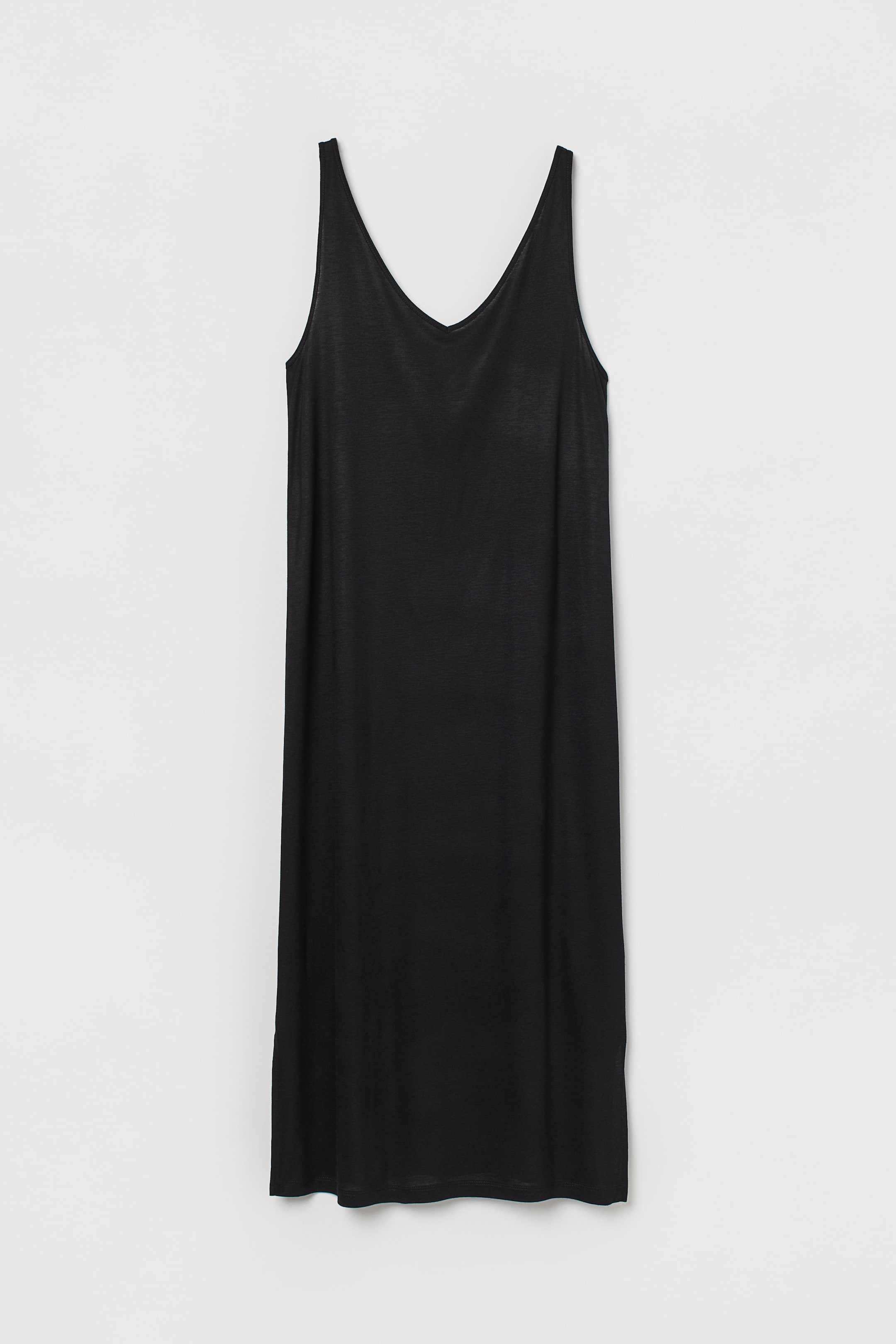 Se større billede: Jerseykjole uden ærmer - Sort - DAME | H&M DK 1