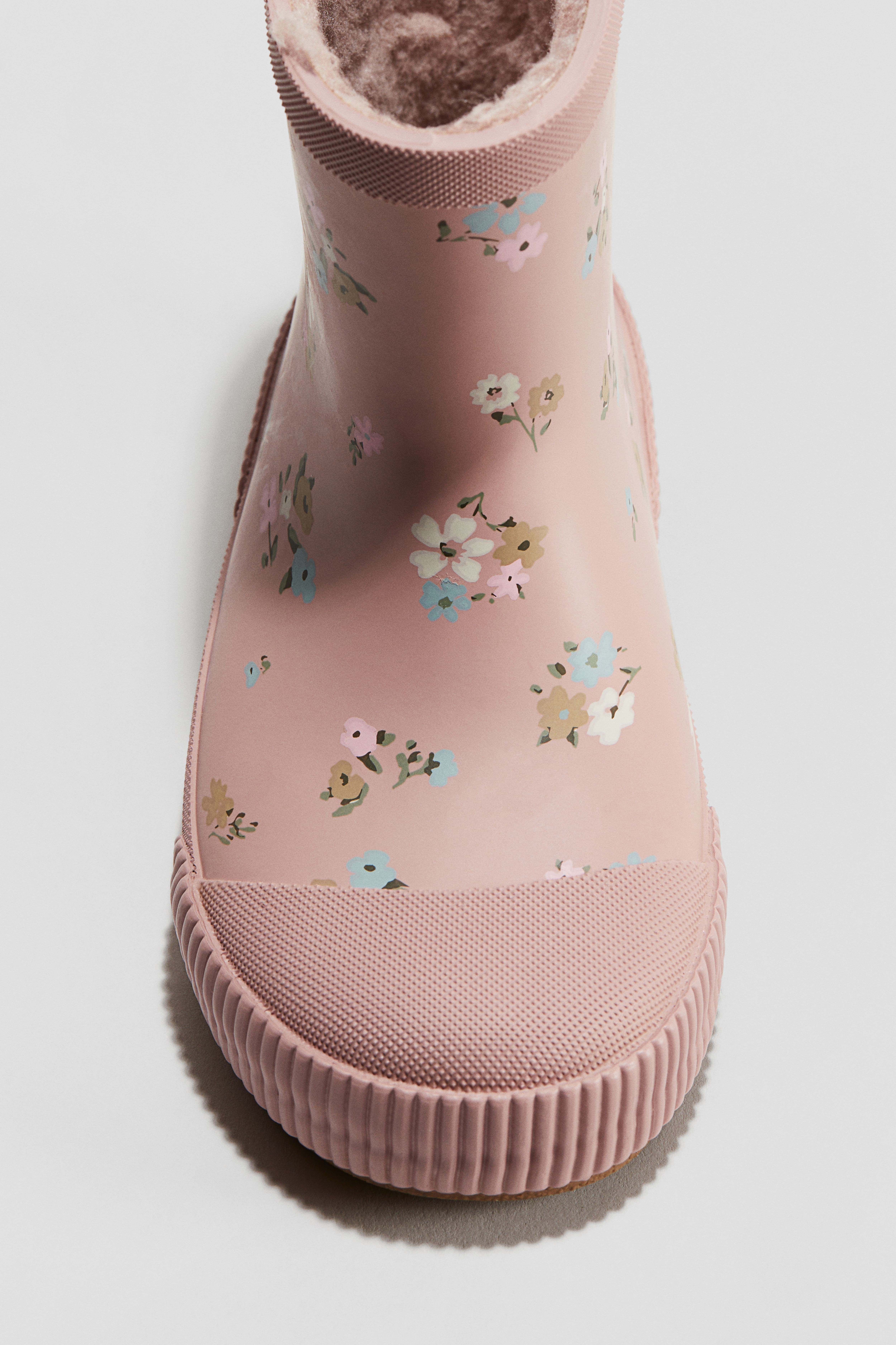 Fleece-Lined Rubber Boots