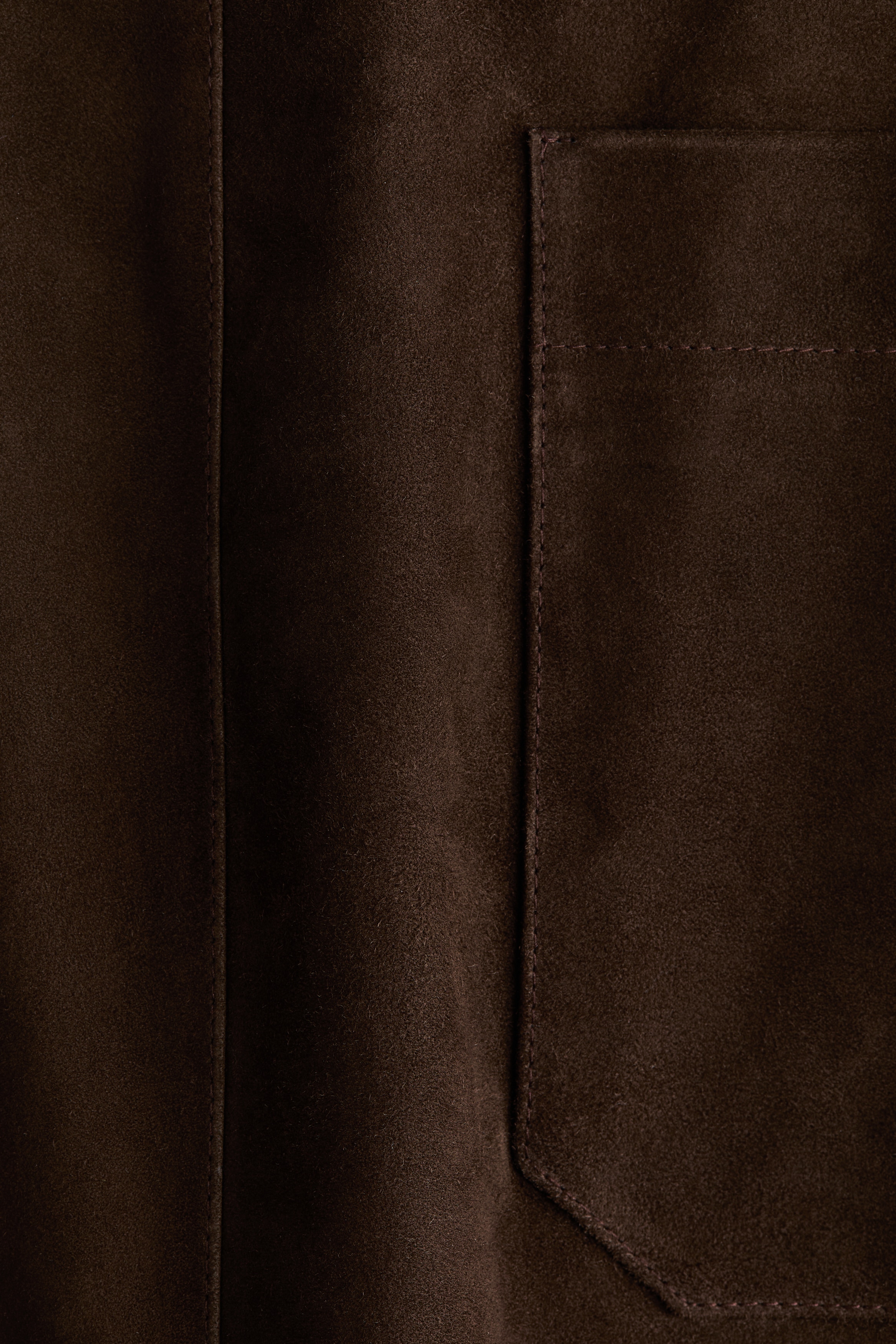 Suede skirt