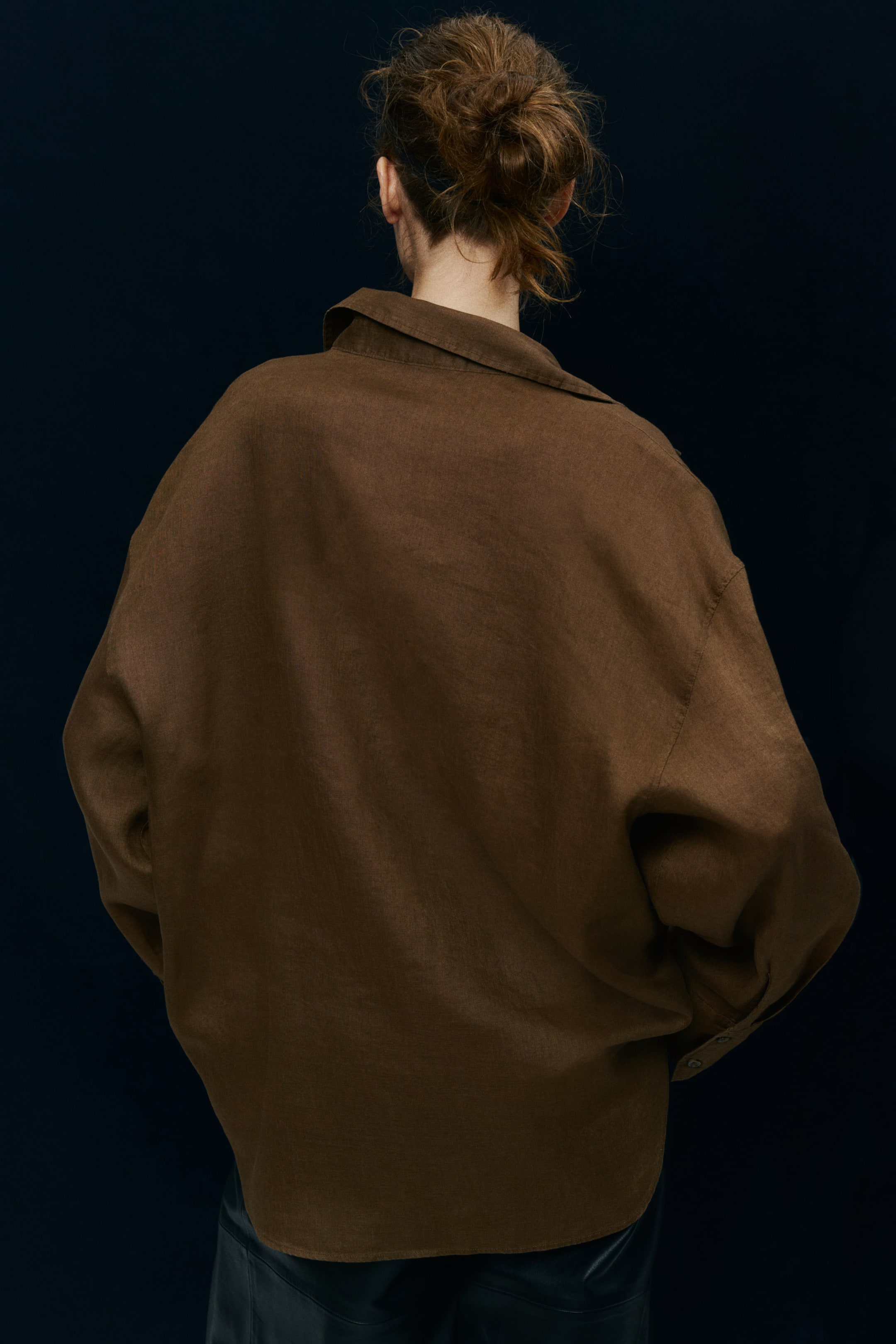 Oversized Linen Shirt