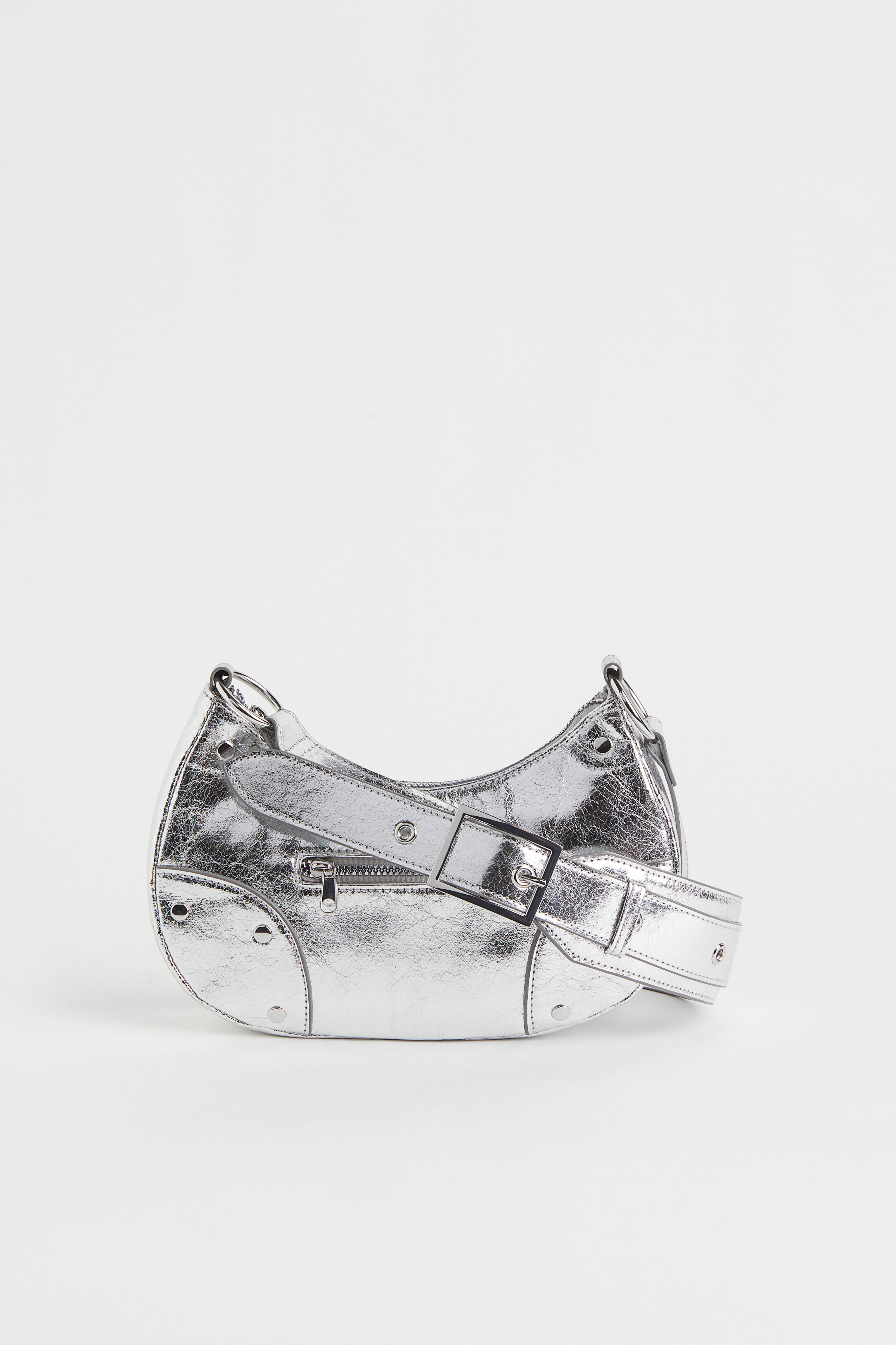 H&m silver bag fashion