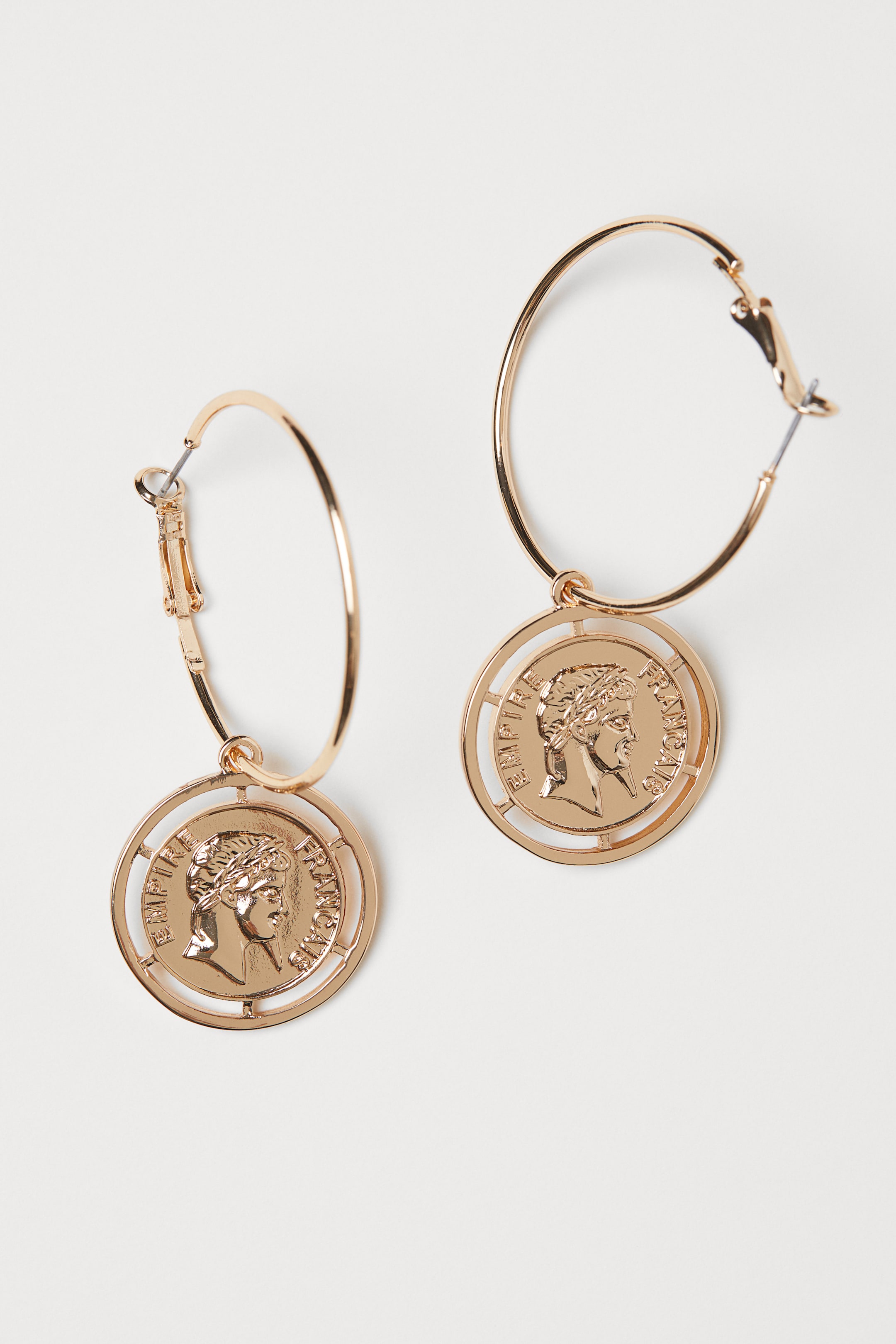 Nagyobb kép megtekintése: Karika fülbevaló - Aranyszínű - NŐI | H&M HU 1