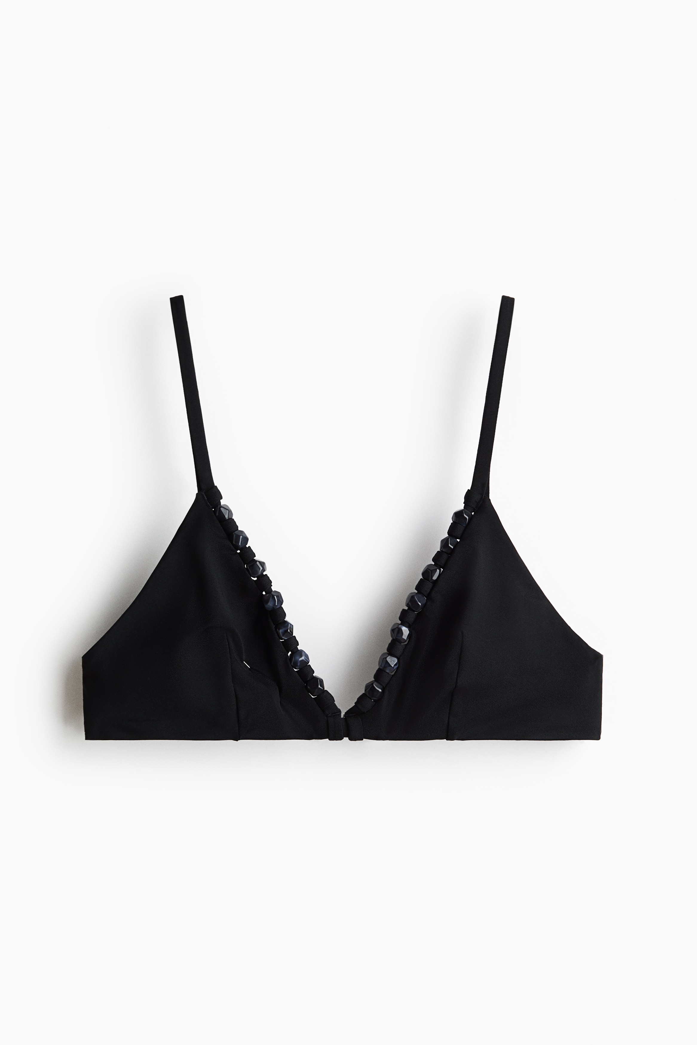 Triangle bikini top - Black