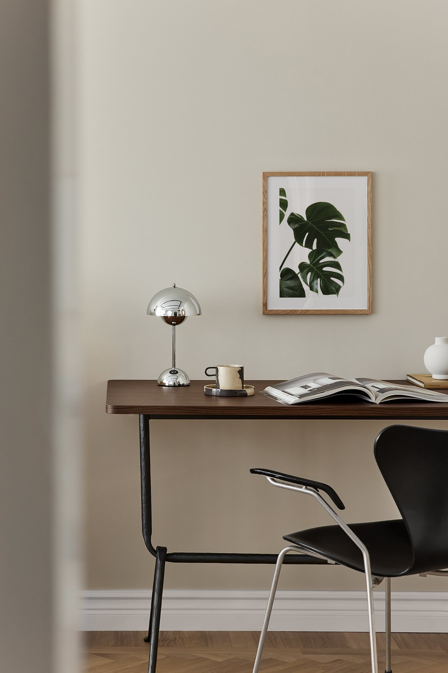 Monstera Leaves Plakat - Grøn