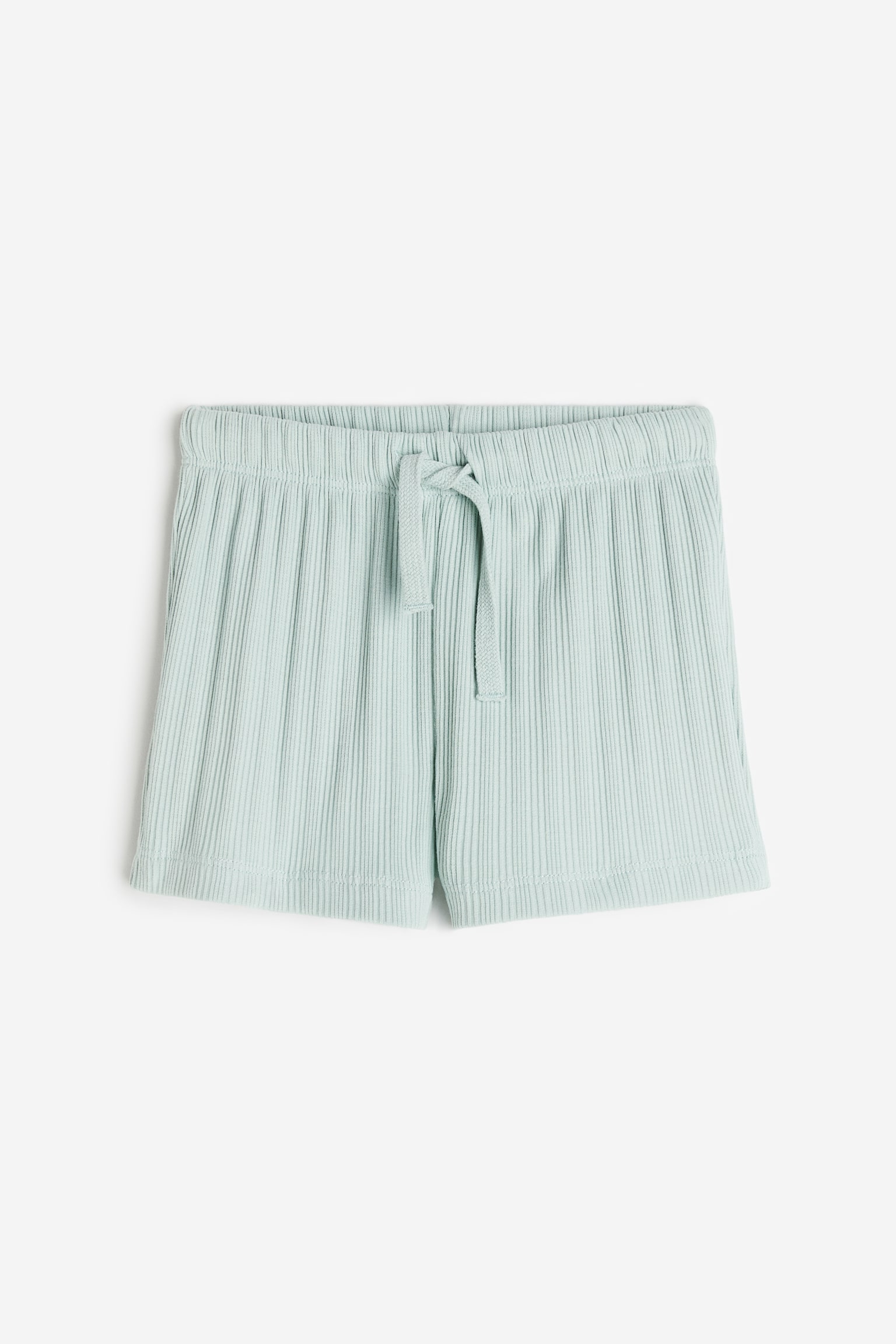 Cotton shorts - Light turquoise/Light grey/Teddy bears - 1