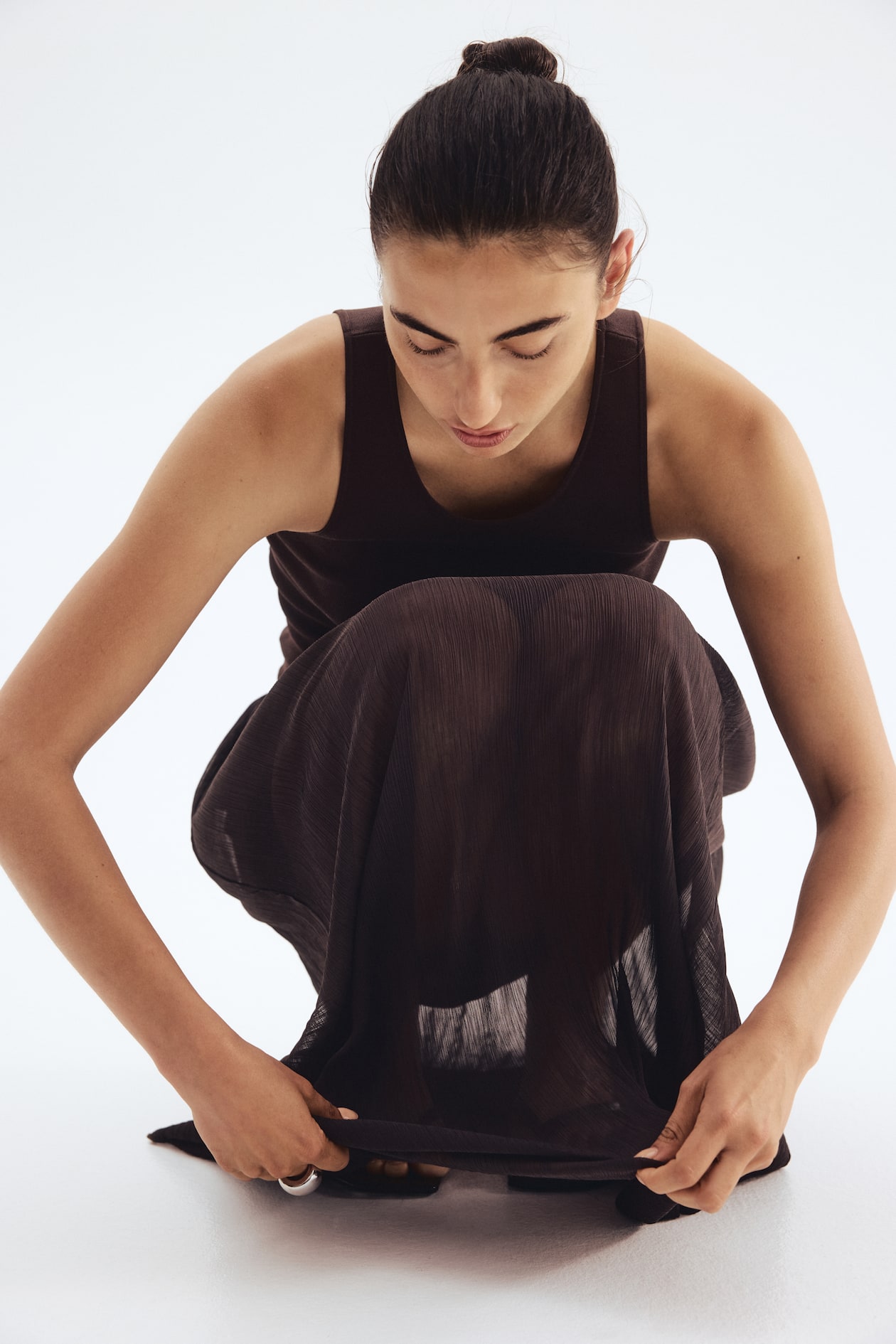 Crinkled Skirt - image 4