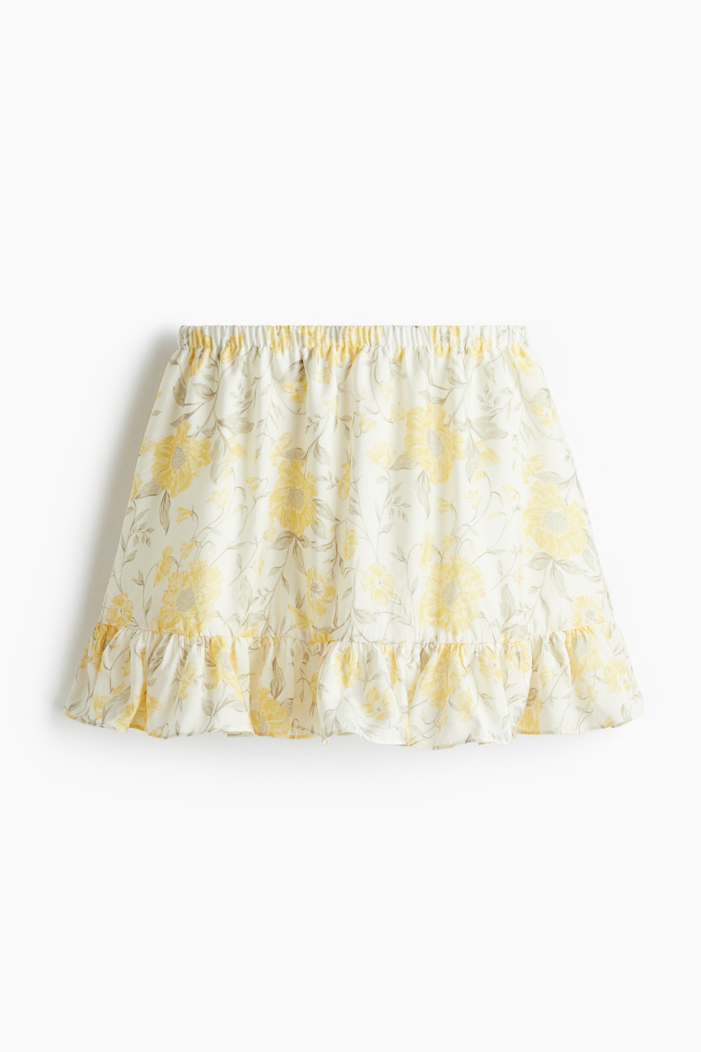 Frill-trimmed skirt