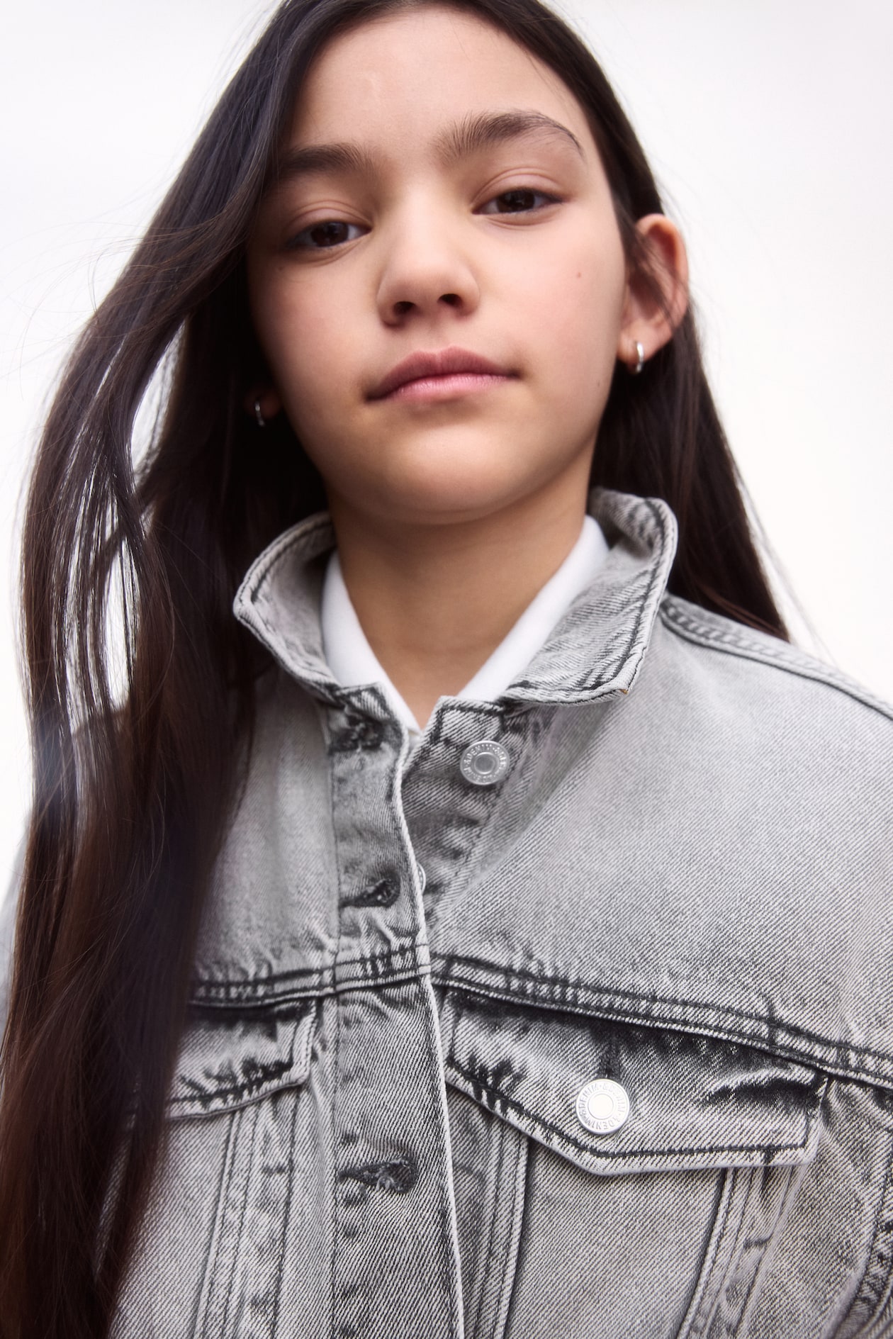 Veste en denim - Gris denim - ENFANT | H&M FR