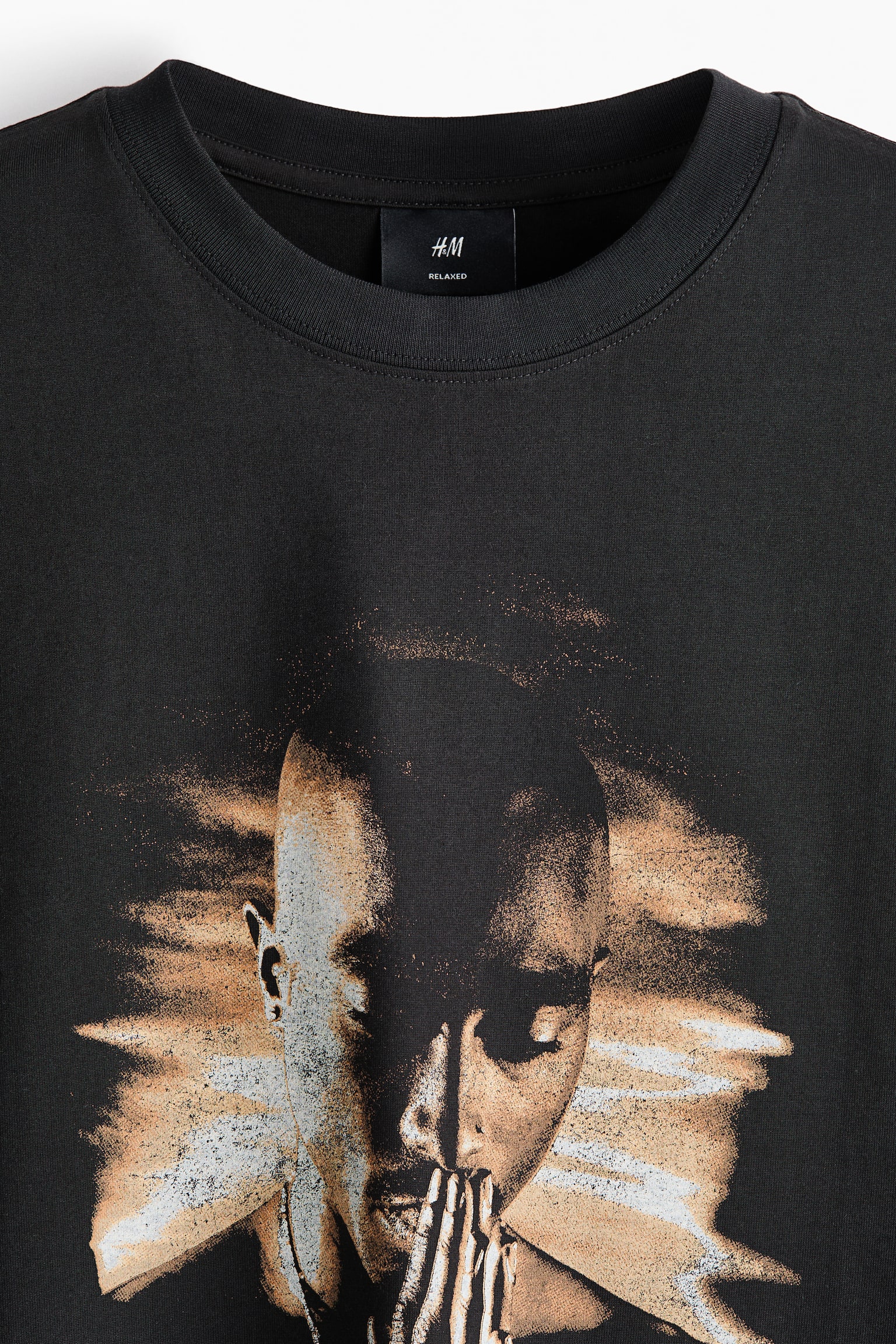Playera Loose Fit - Negro/2pac/Café/Van Gogh/Blanco/Claude Monet/Negro/Nirvana/Blanco/Honda/Negro/Post Malone/Blanco/Formula 1/Blanco/Jaws - 2
