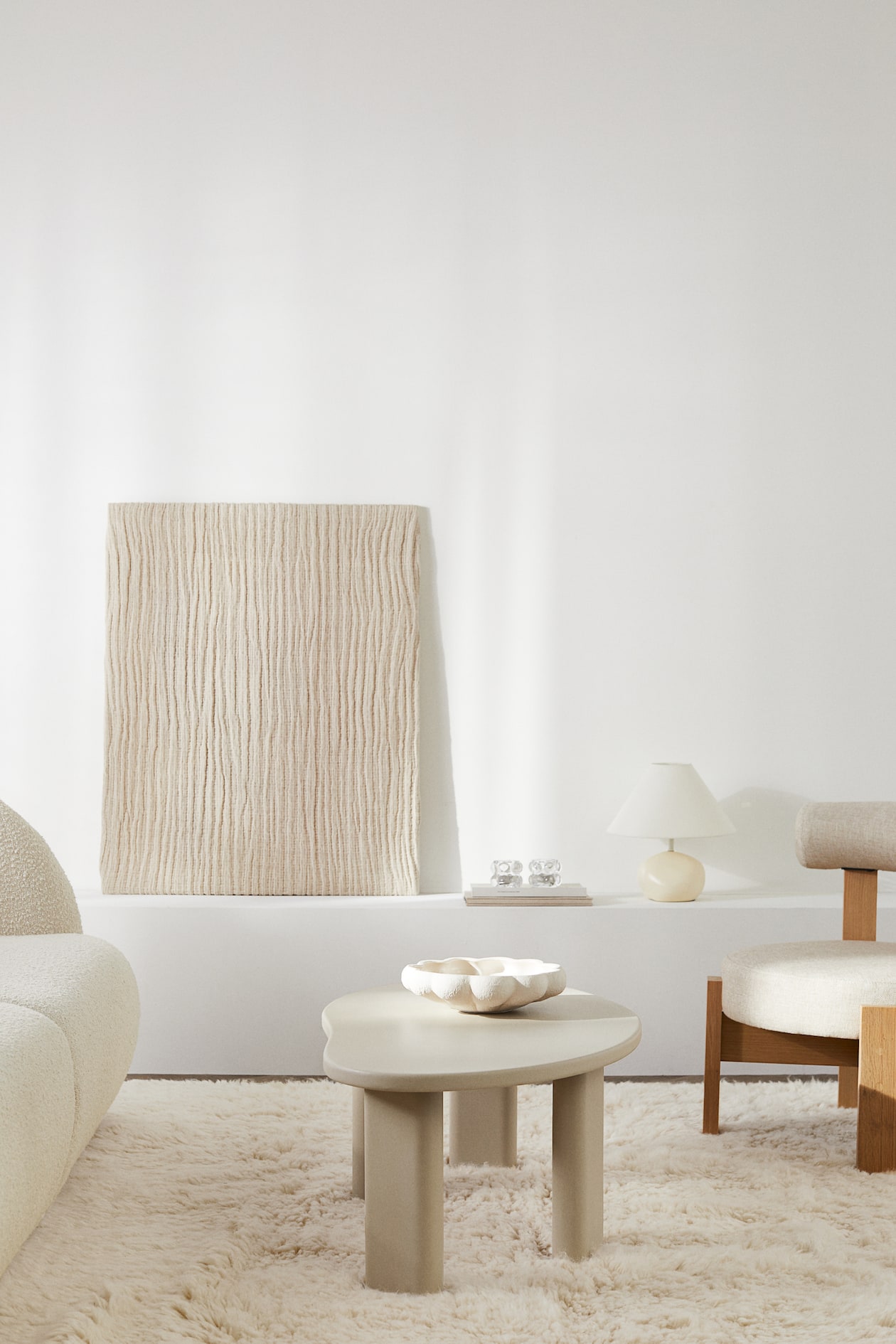 Couchtisch - Beige - Home All