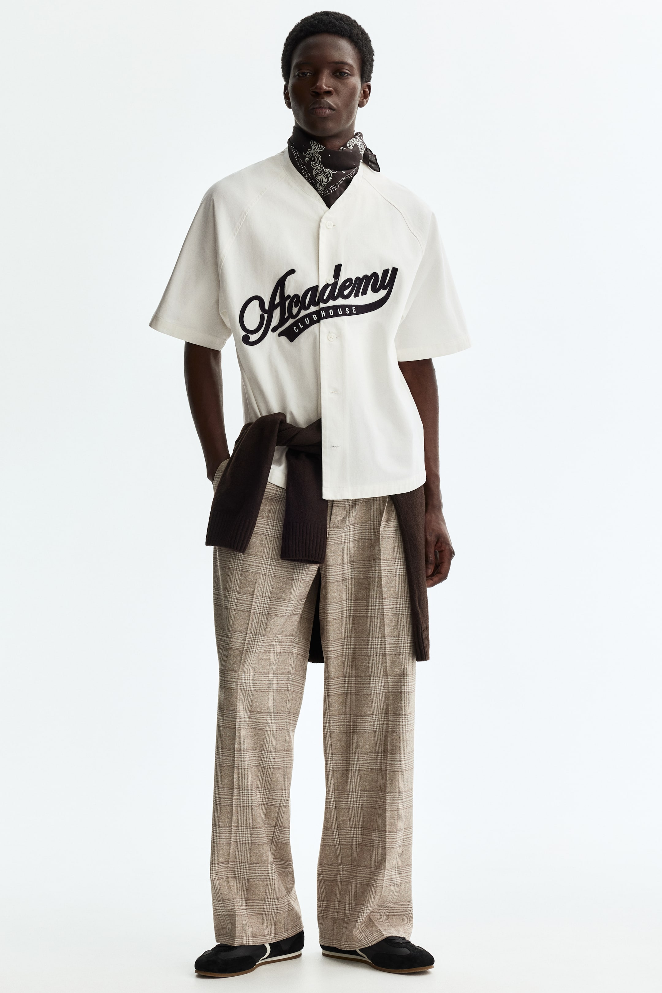 Relaxed-Fit Cotton Baseball Shirt