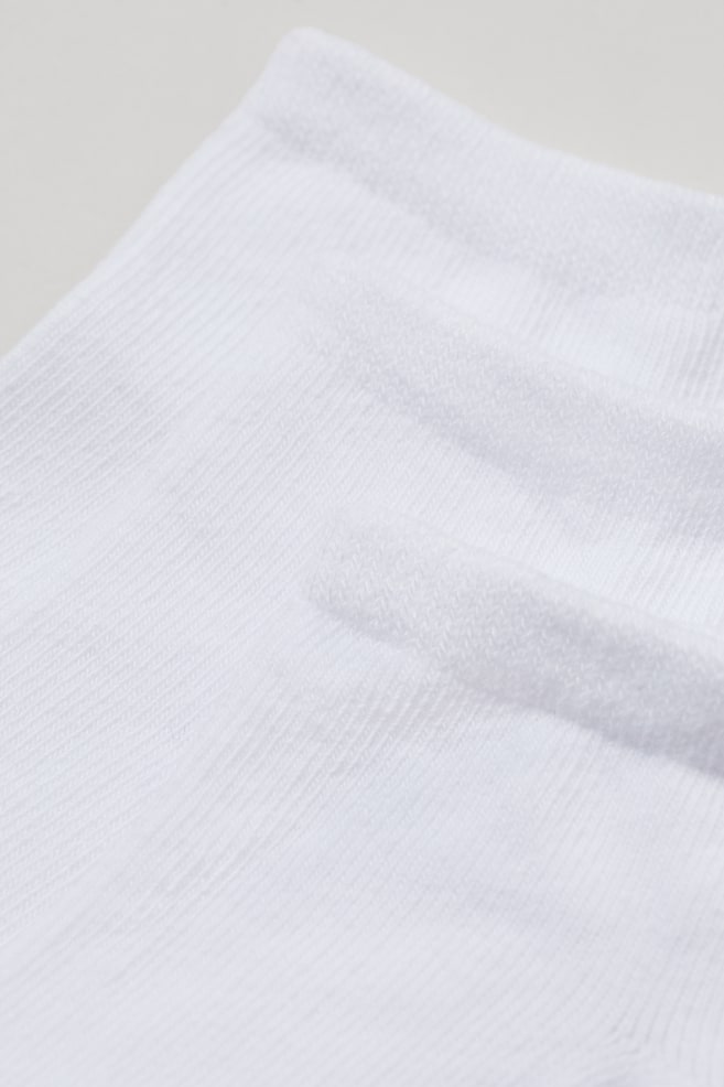 7-pack liner socks - White - 2