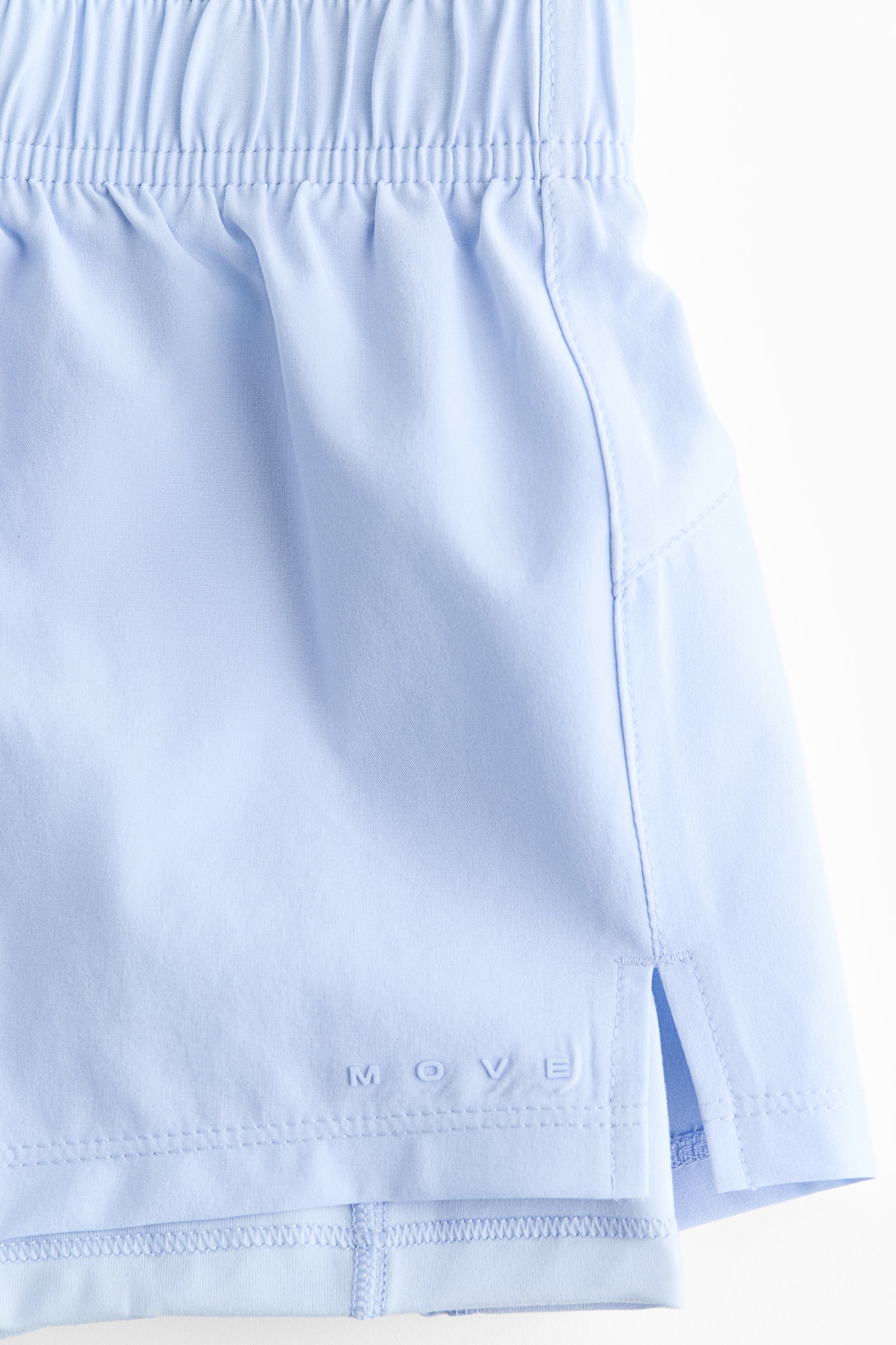 Doppellagige Laufshorts mit DryMove™ - Hellblau/Schwarz/Dunkellila/Grau - 5