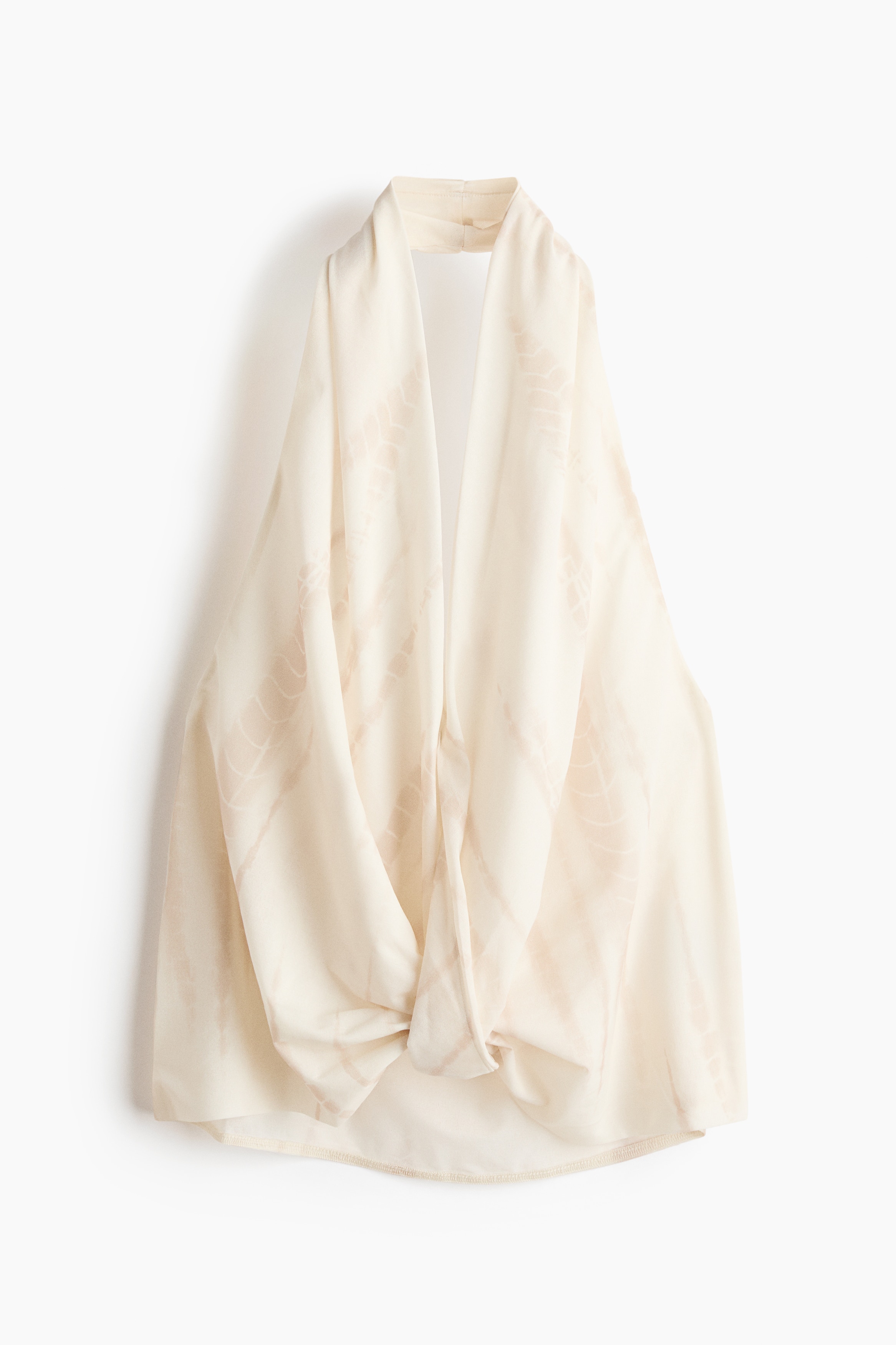 Twist-Detail Halterneck Top