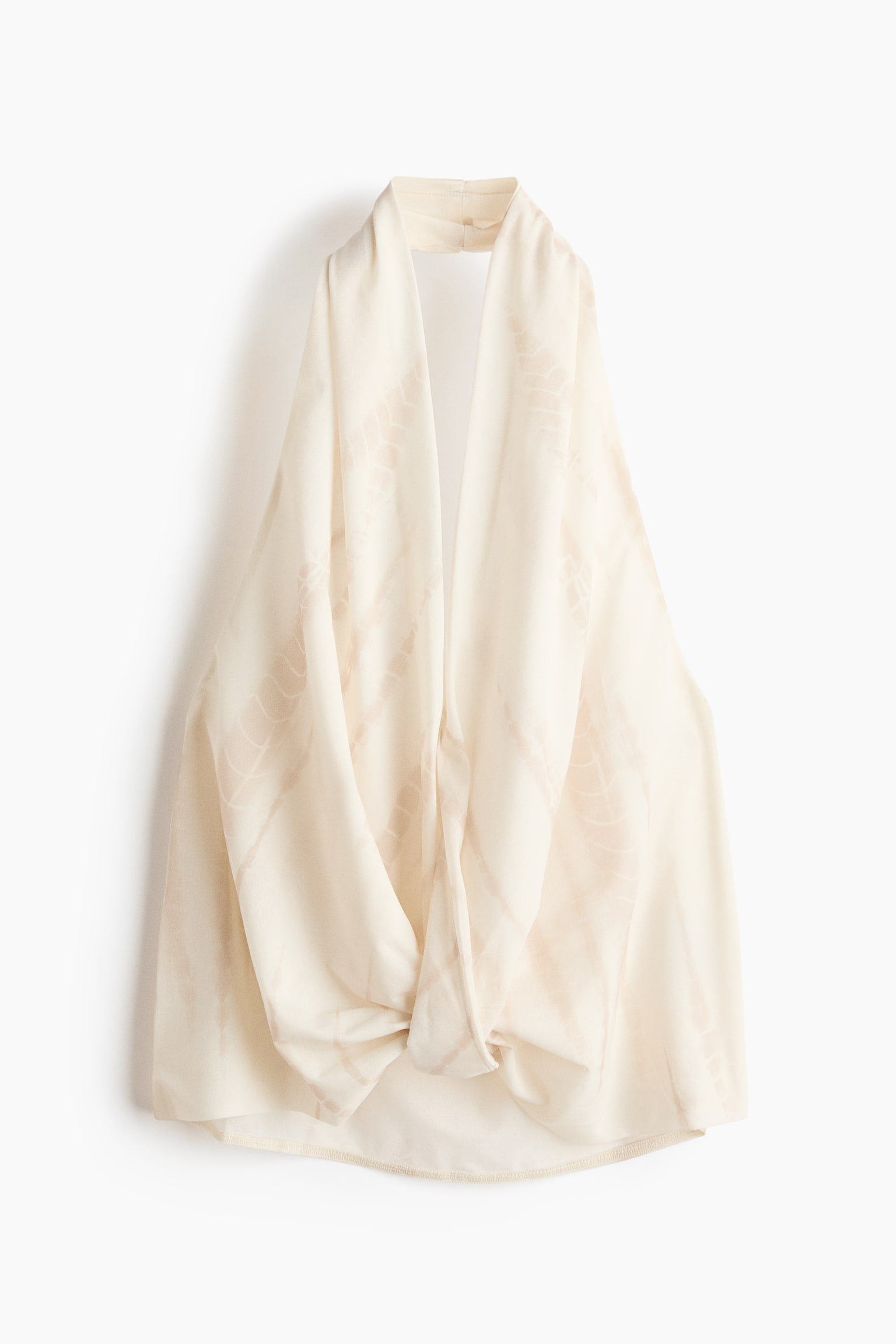 Twist-detail halterneck top - 2