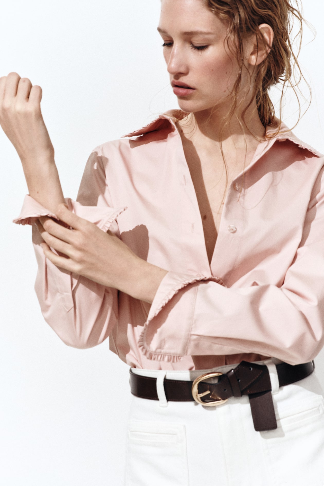 Cotton Poplin Shirt - image 4