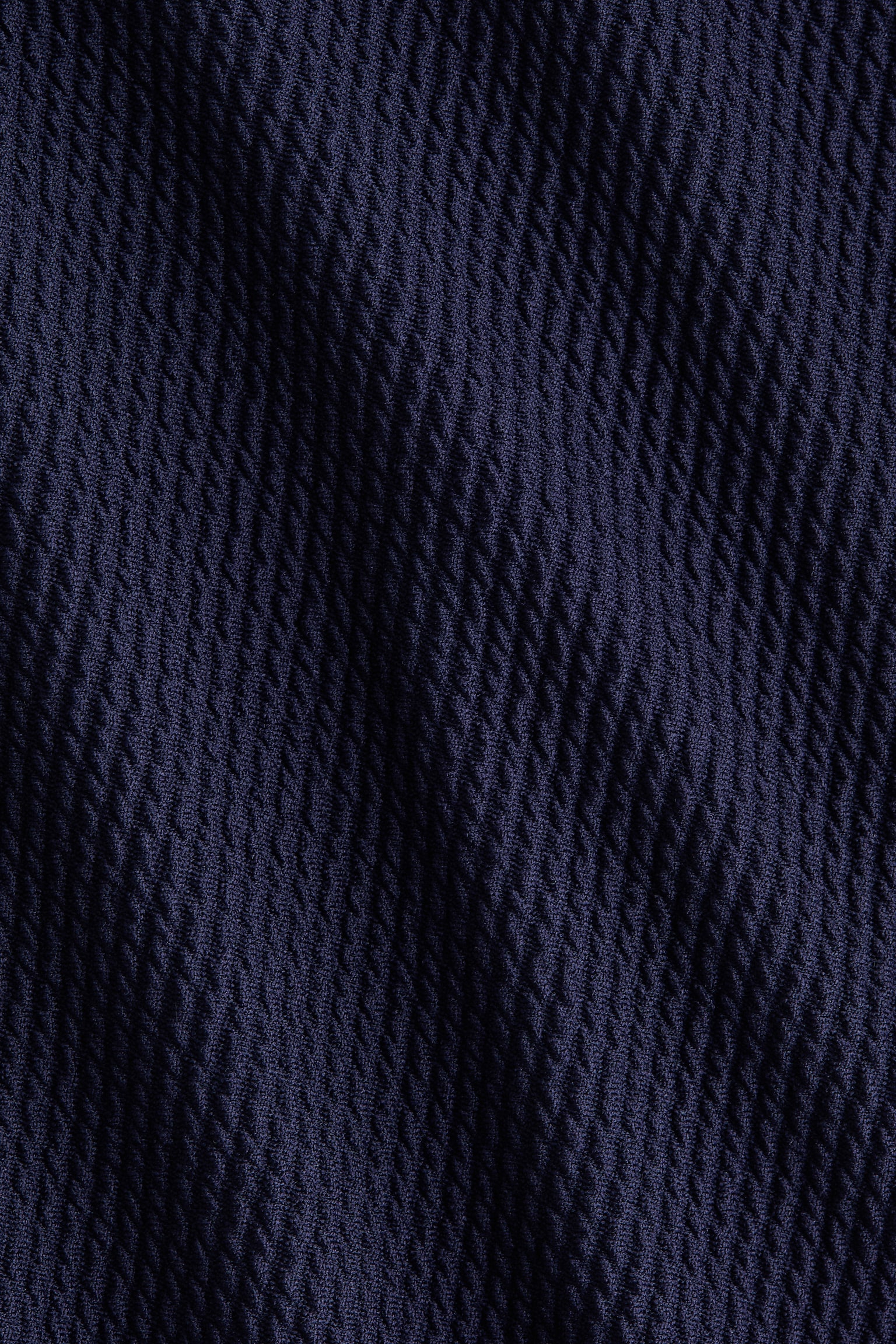 בגד ים עם קאפים מרופדים High Leg - כחול נייבי - 3