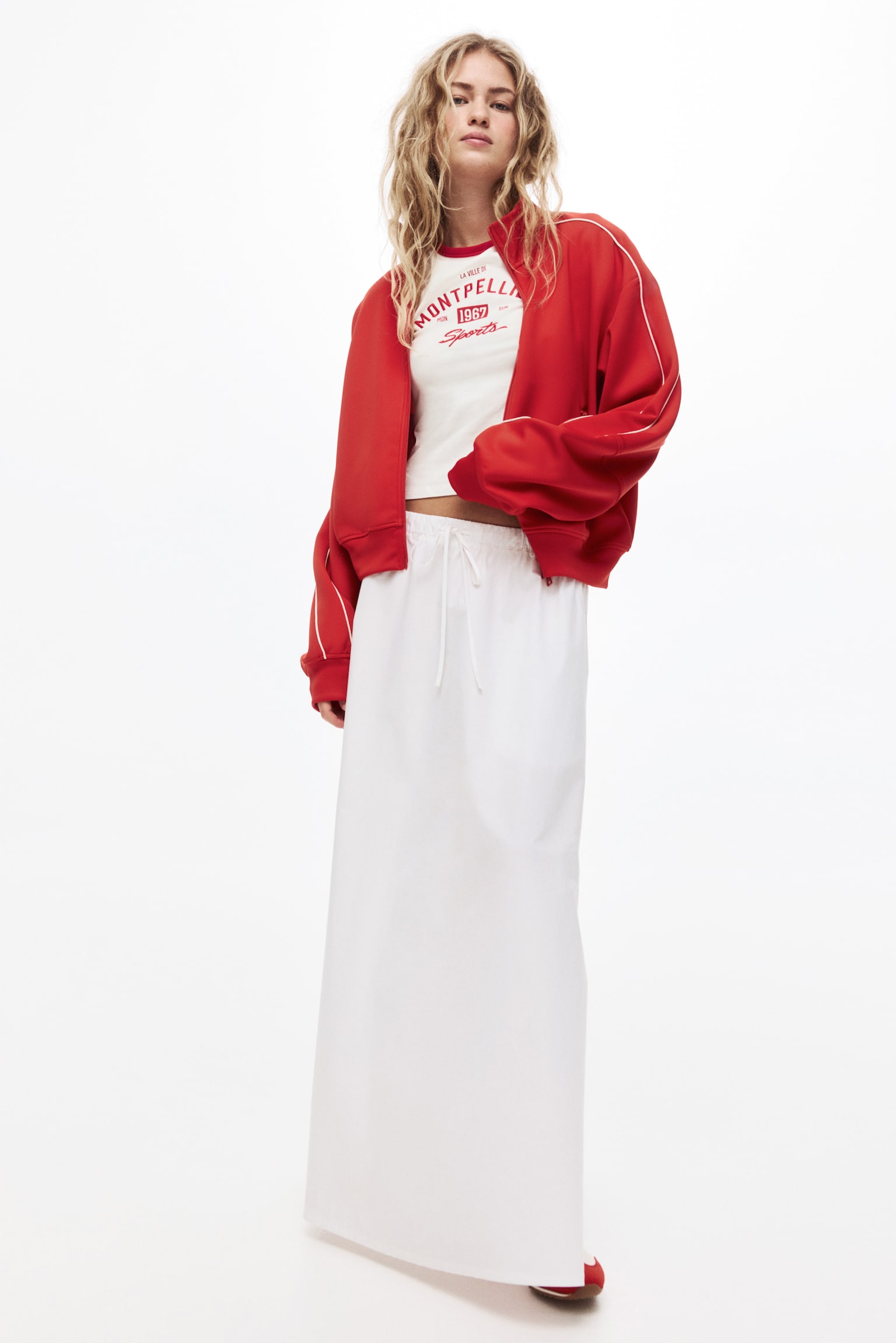 Tricou ajustat din bumbac - Alb/Montpellier/Gri-închis/Pâtisserie/Bej-deschis/Douceur de Vivre/Galben-deschis/1956/Albastru-deschis/Poétique - 4