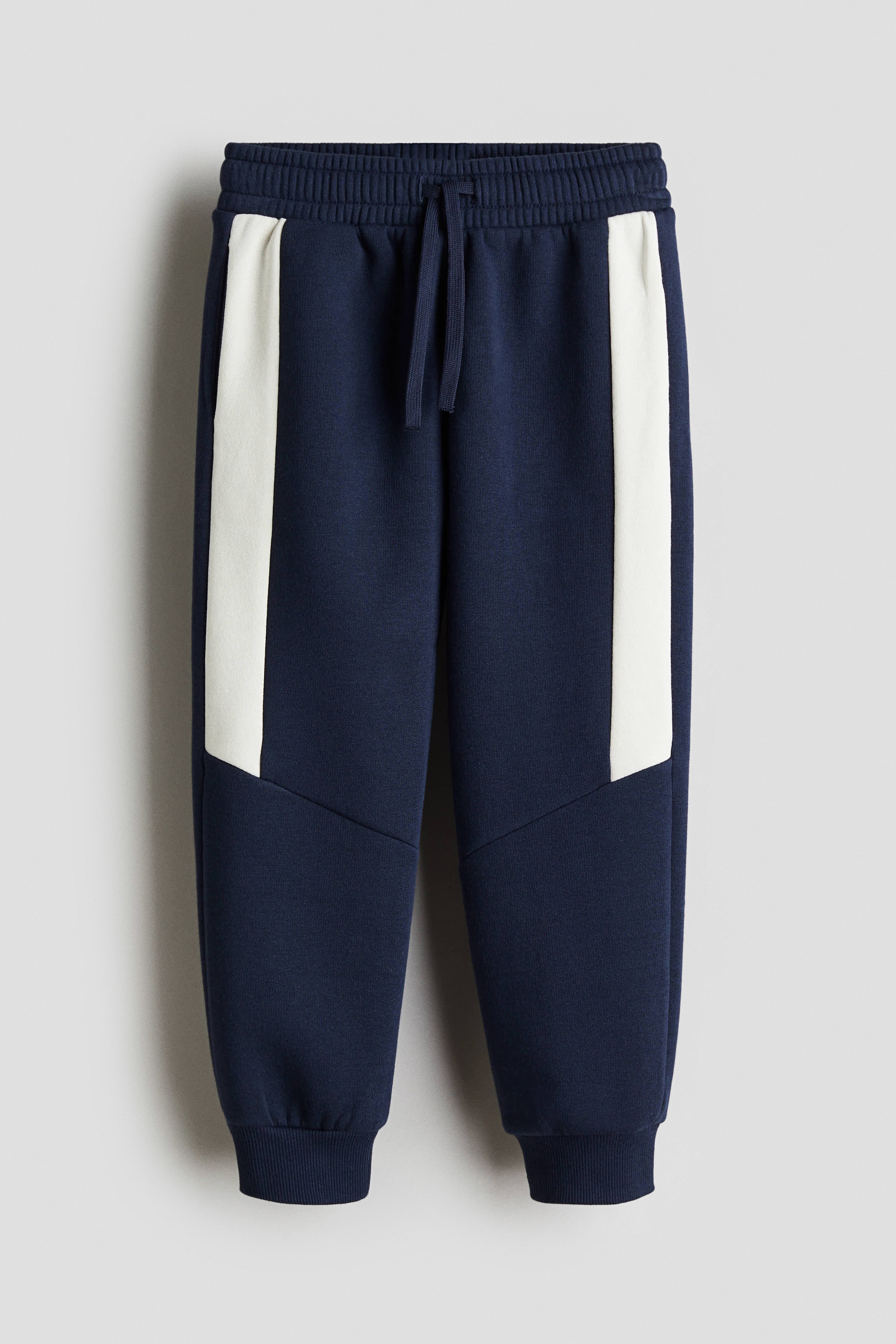 H & M - Joggpants mit Colourblocking - Blau - Kinder