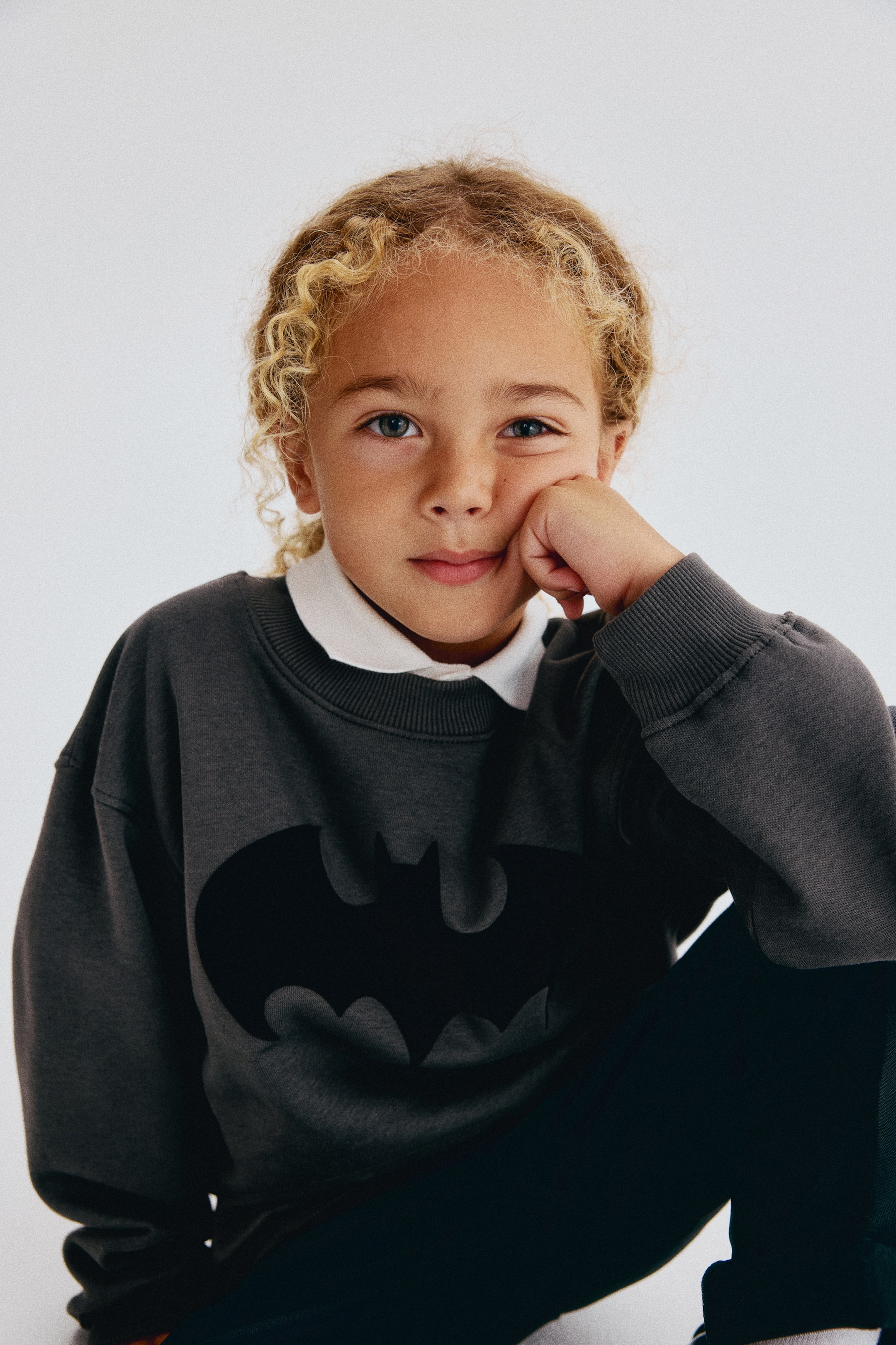 Printed Brushed-Inside Sweatshirt