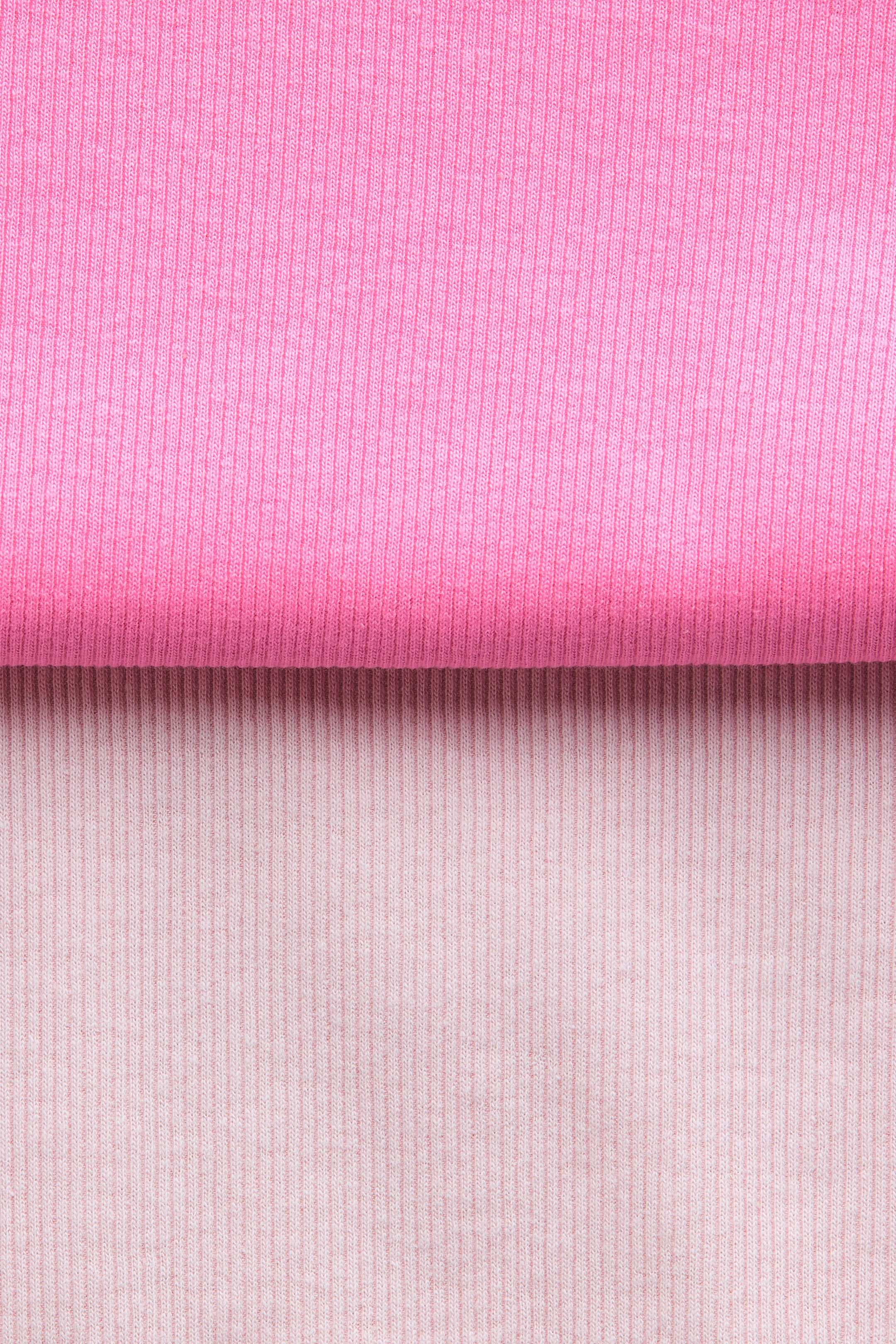 2-Pack Ribbed Cotton T-Shirts