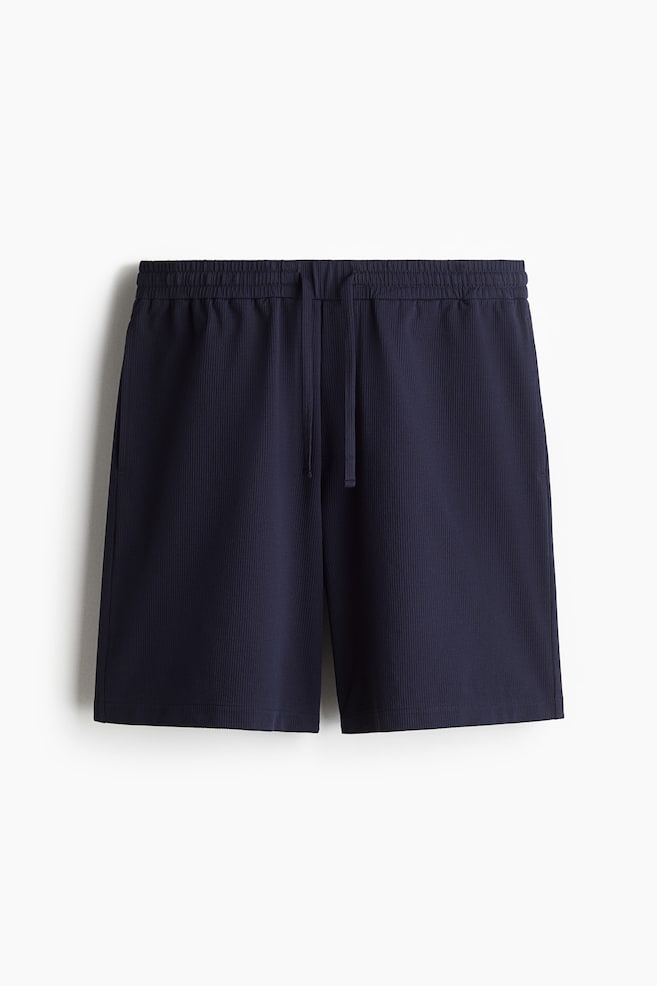 Relaxed-Fit Shorts - Navy blue/Sage green - 1