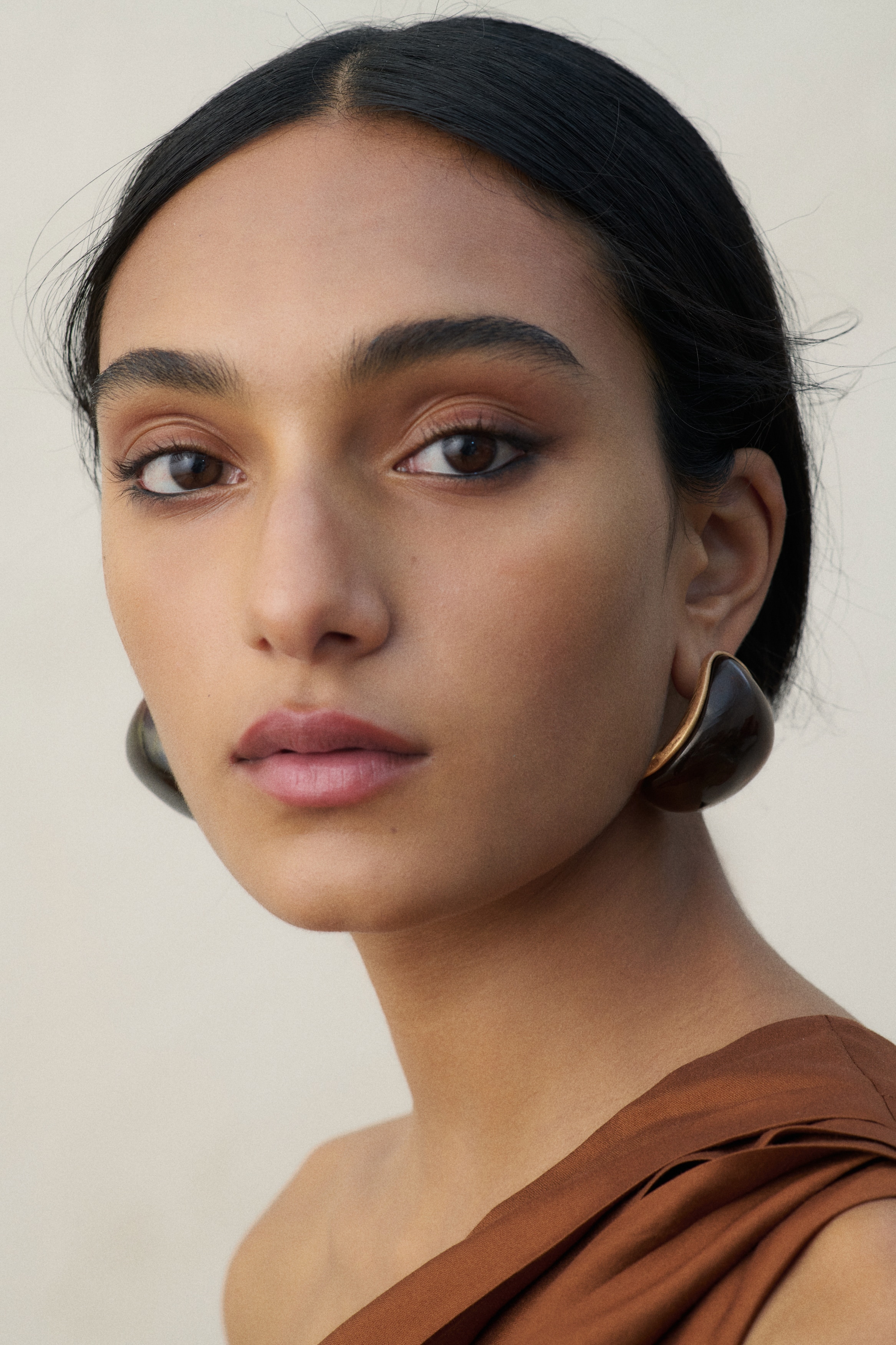 Dome earrings