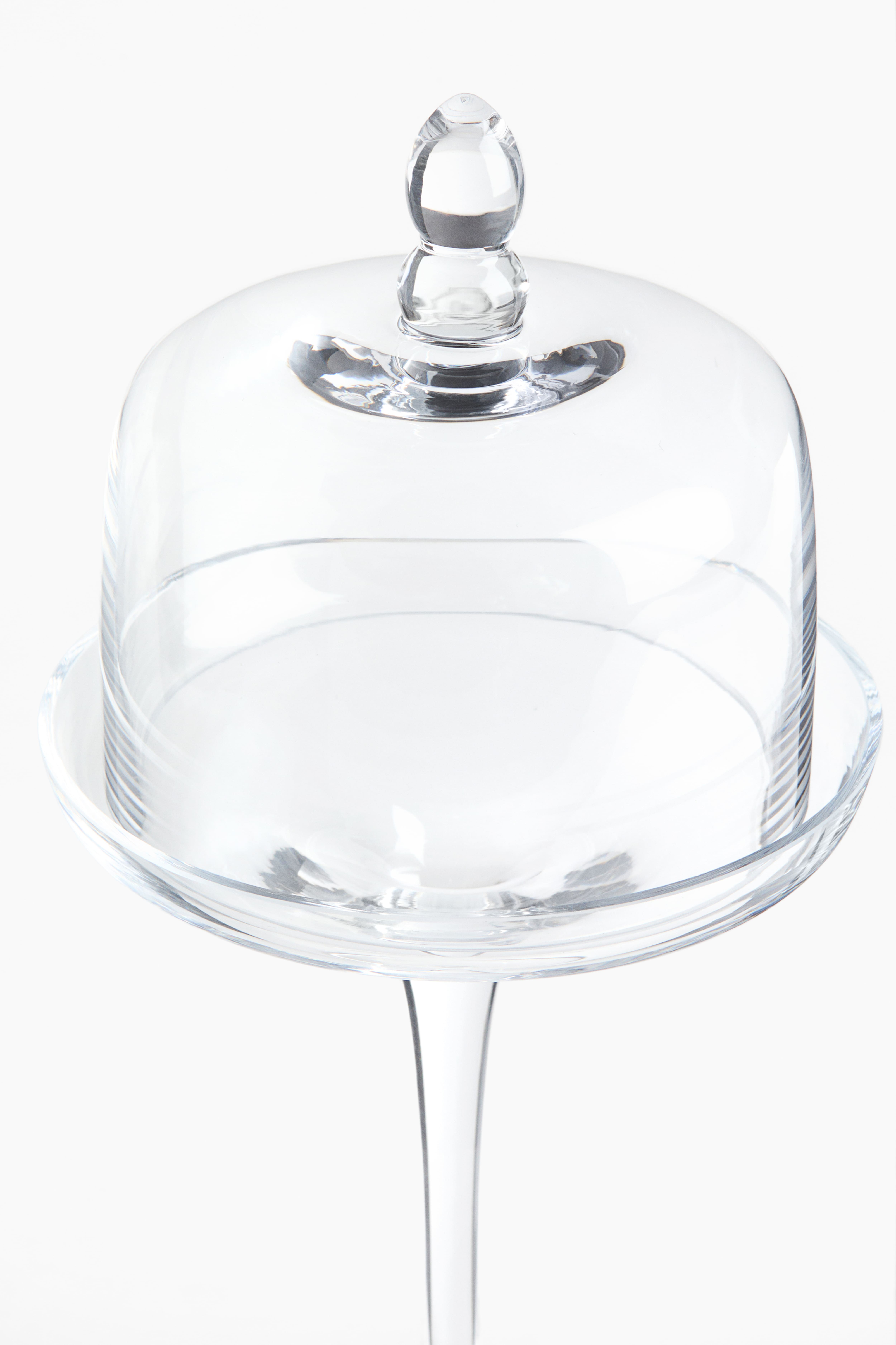 Small Glass Cake Stand