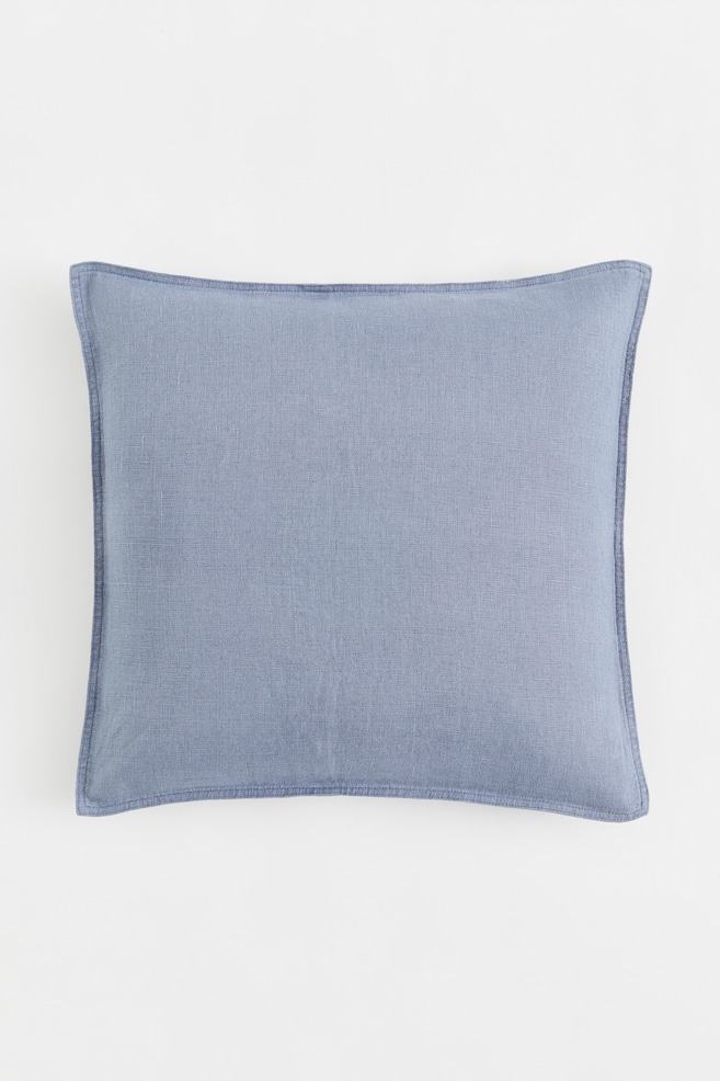 Washed linen cushion cover - Light blue/Linen beige/Anthracite grey/Light brown/dc/dc/dc/dc/dc/dc/dc/dc/dc/dc/dc/dc/dc/dc/dc/dc/dc/dc/dc - 1