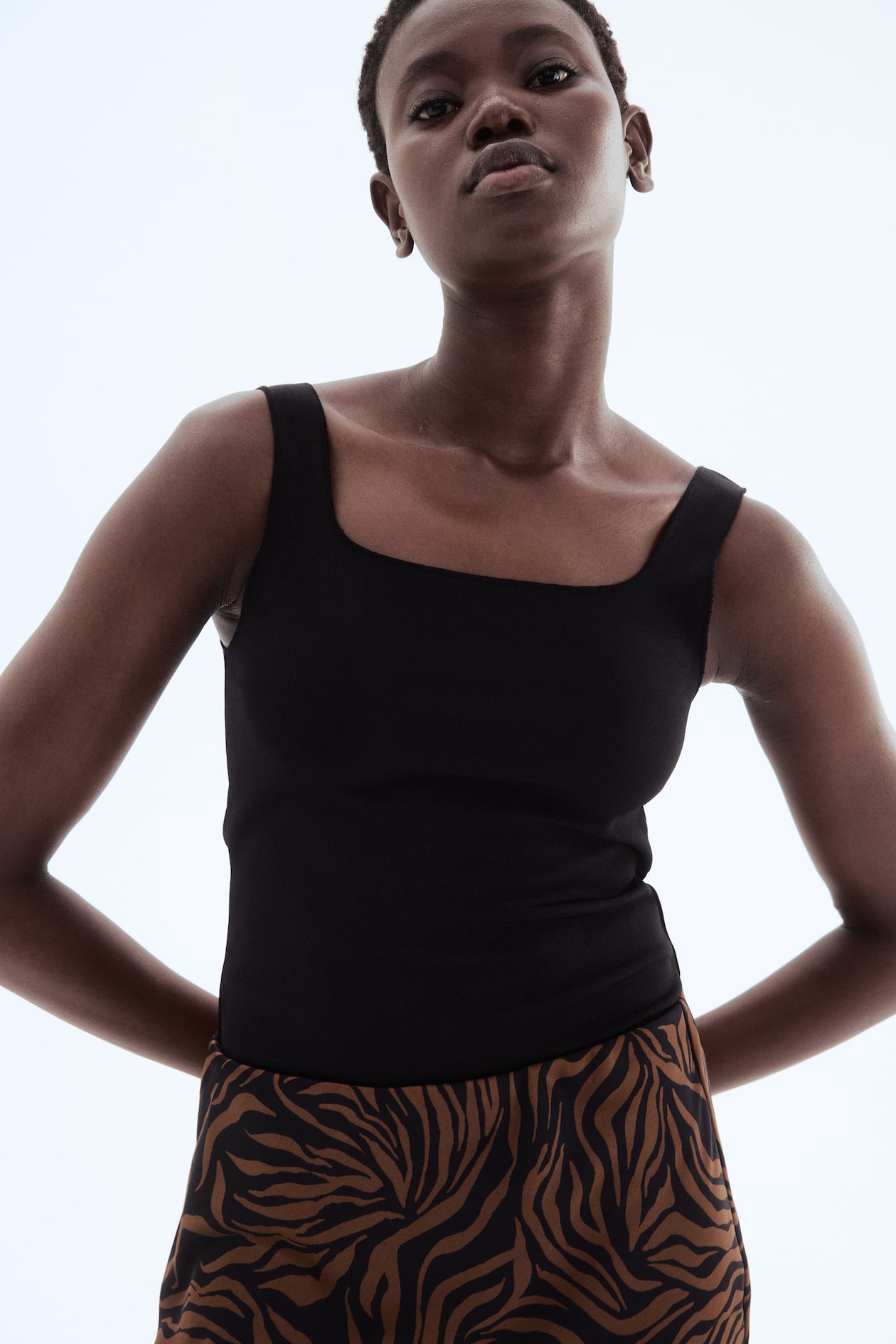 Satin Slip Skirt - image 5