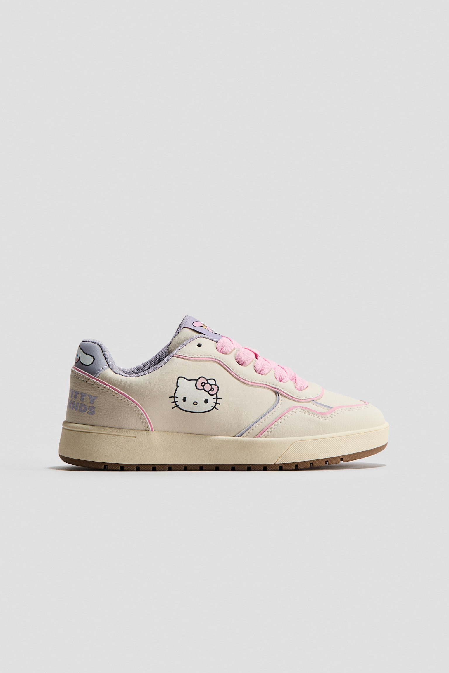 Sneaker mit Print - Cremefarben/Hello Kitty