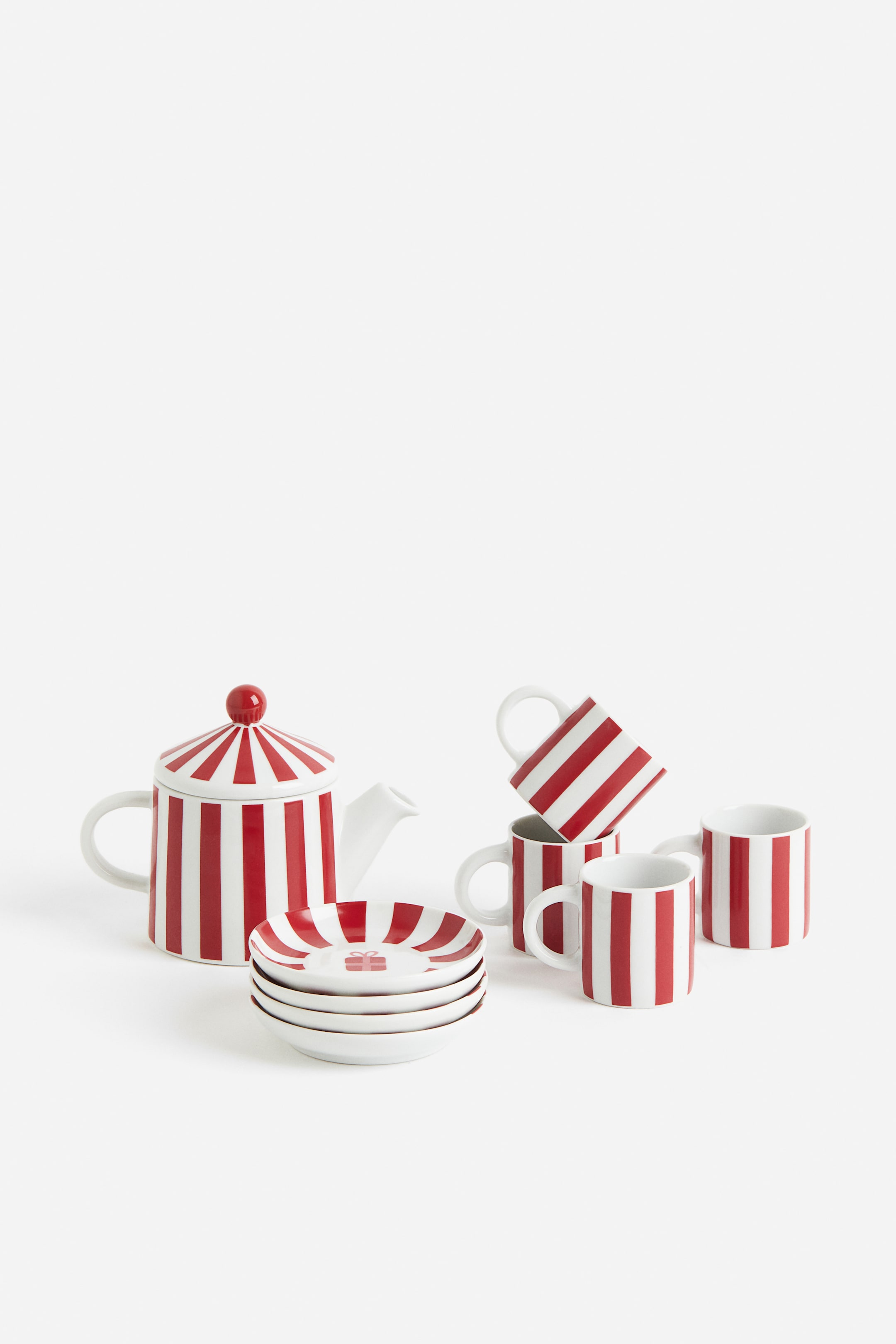 Patterned Tea Set