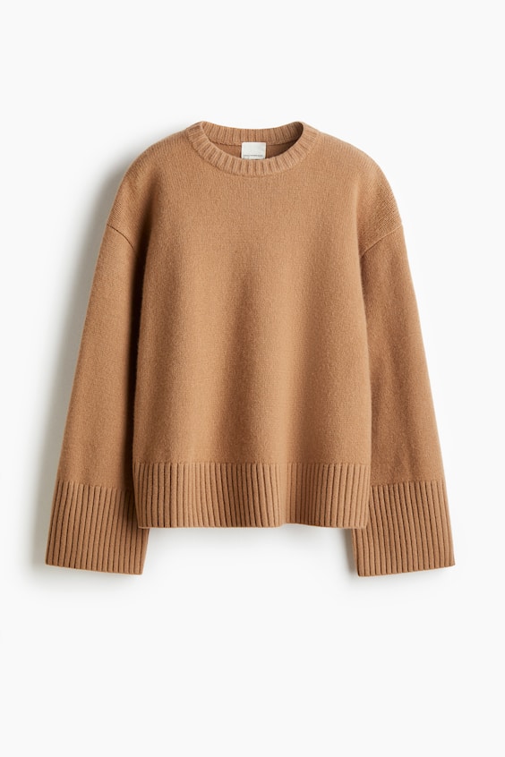 Женские свитеры H&M Cashmere-Blend Sweater