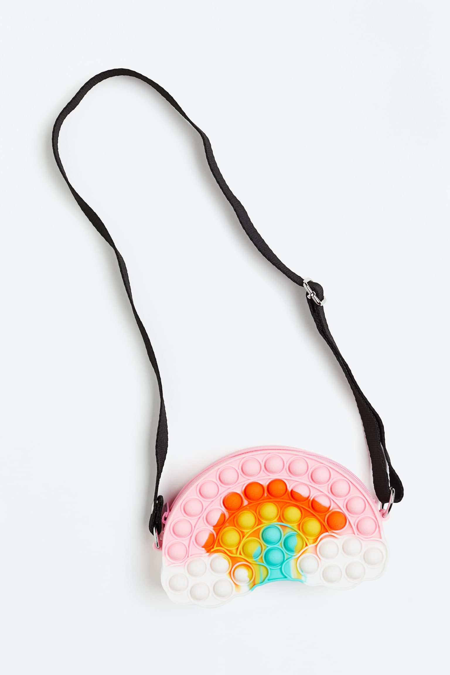 Push & Pop Bubble Shoulder Bag - Pink/Rainbow - 1