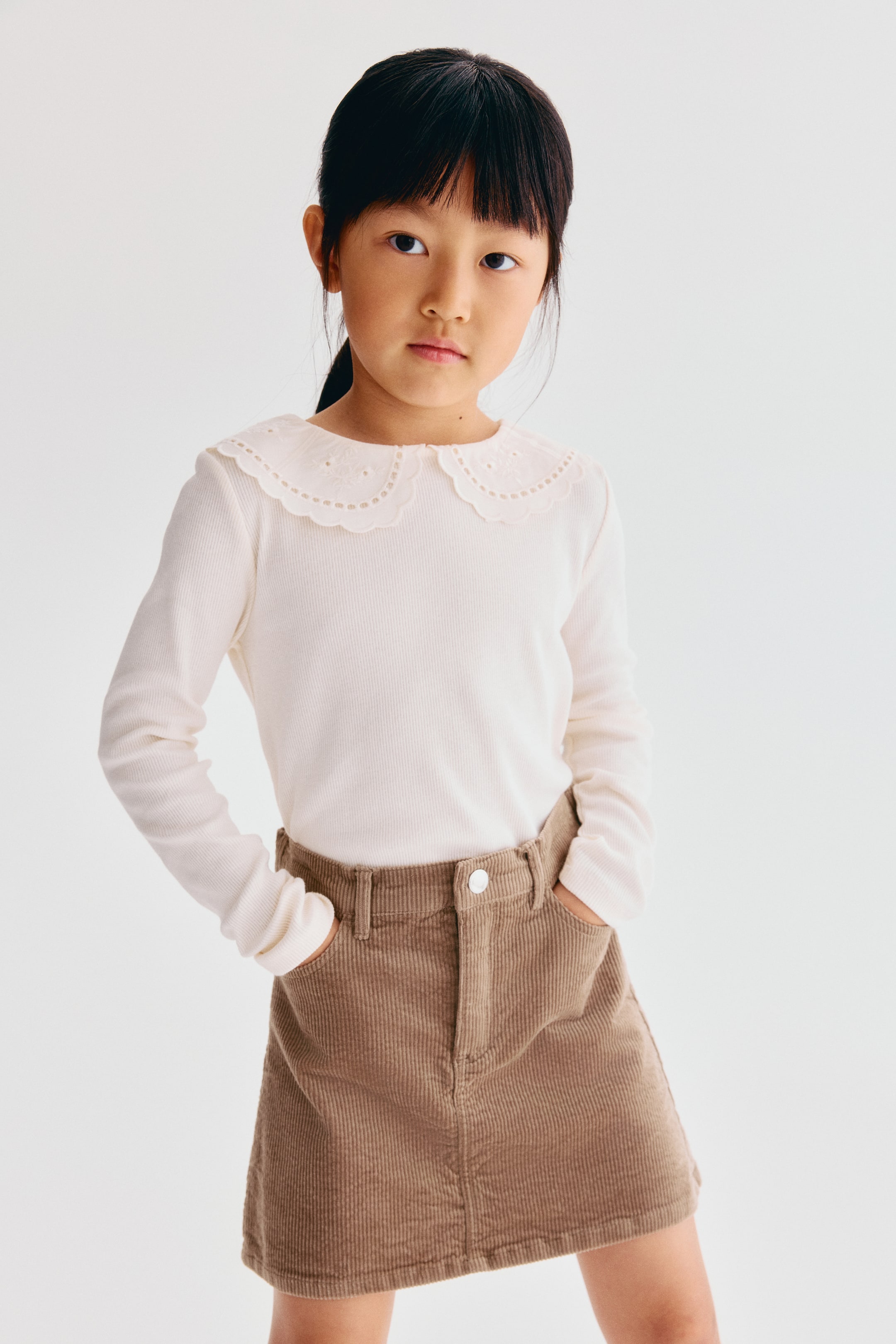 Corduroy Skirt