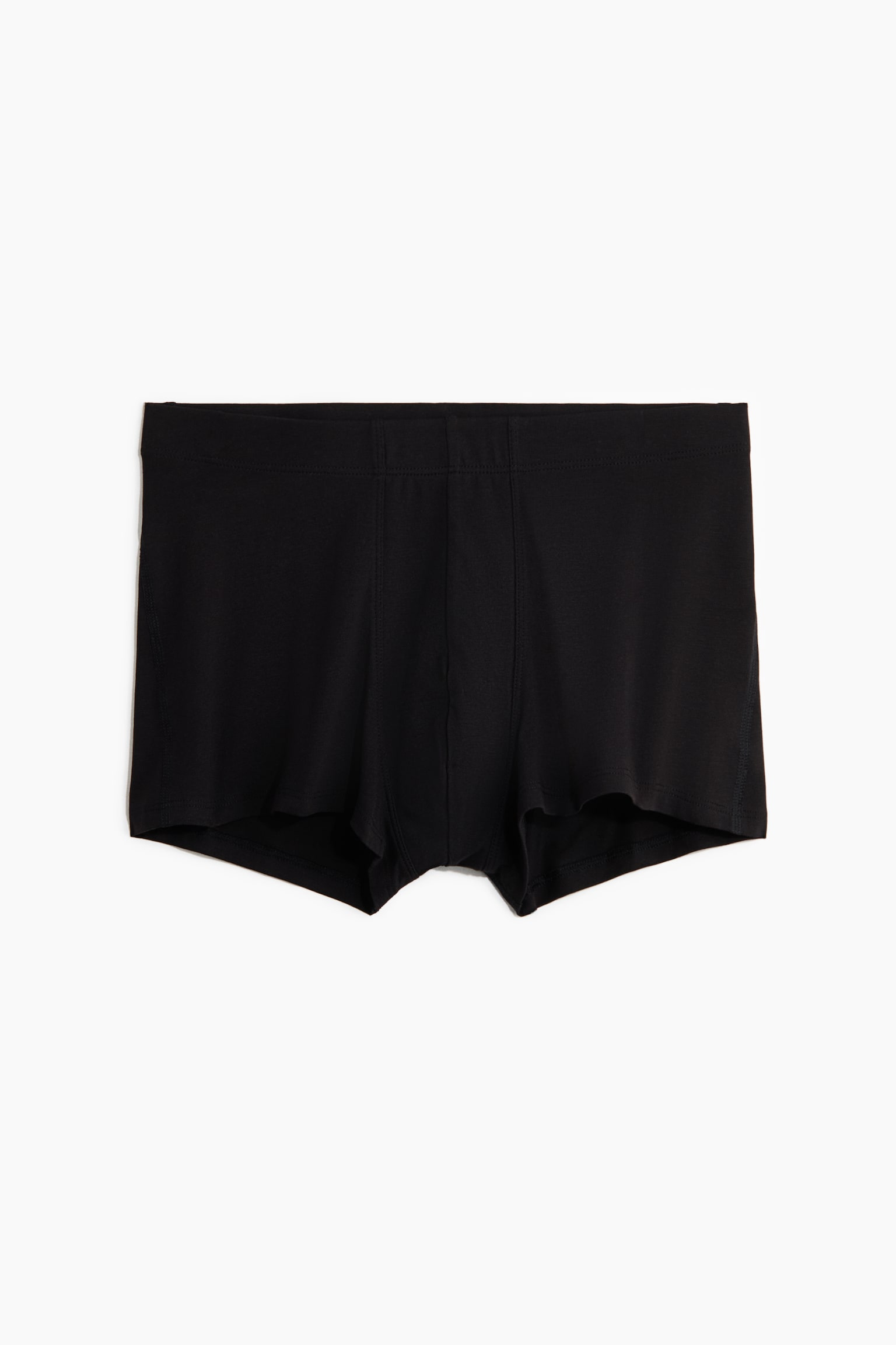 Мужские трусы H&M 10-pack Short Cotton Boxer Shorts, цвет: Чёрный — фото 4