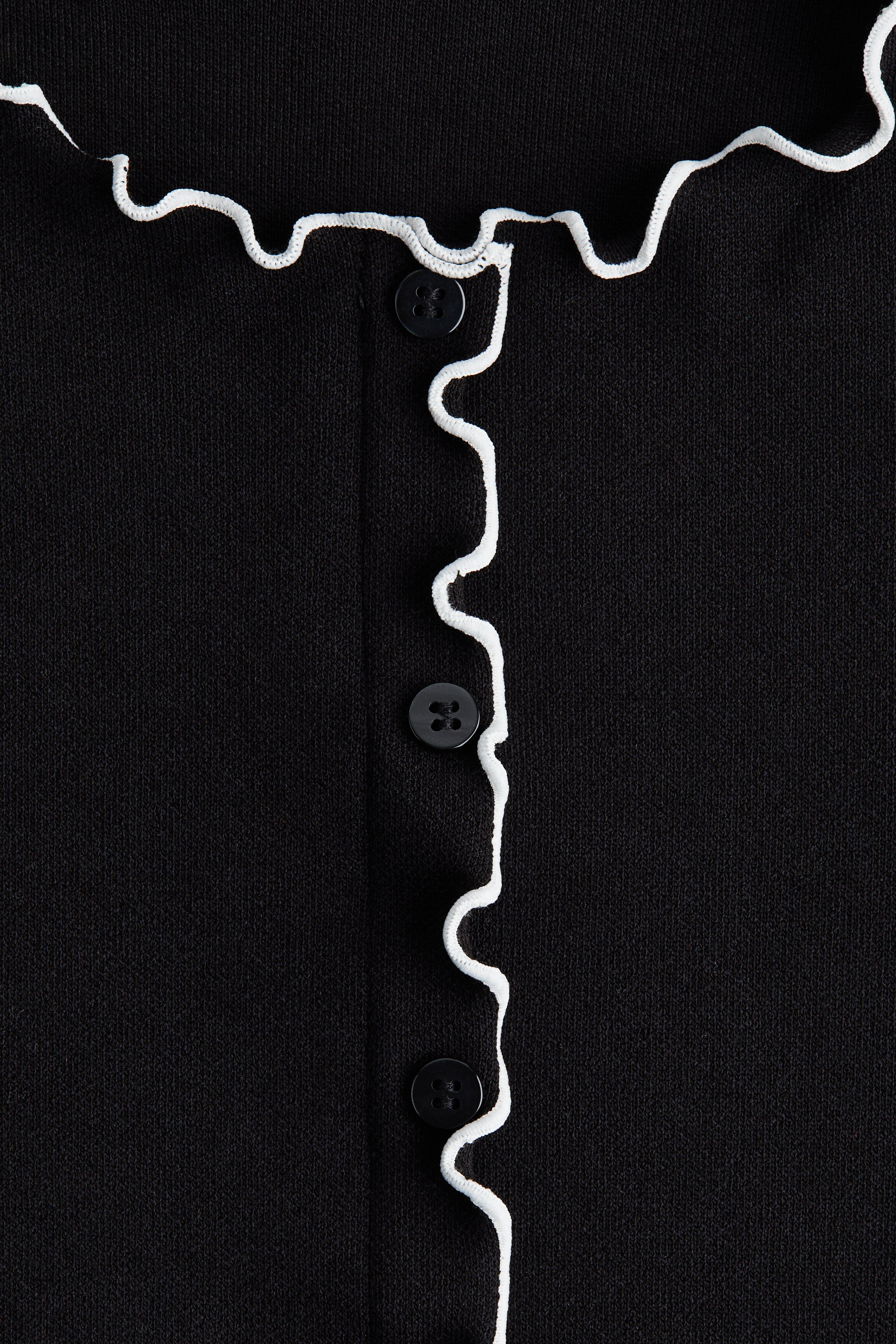 Overlocked top