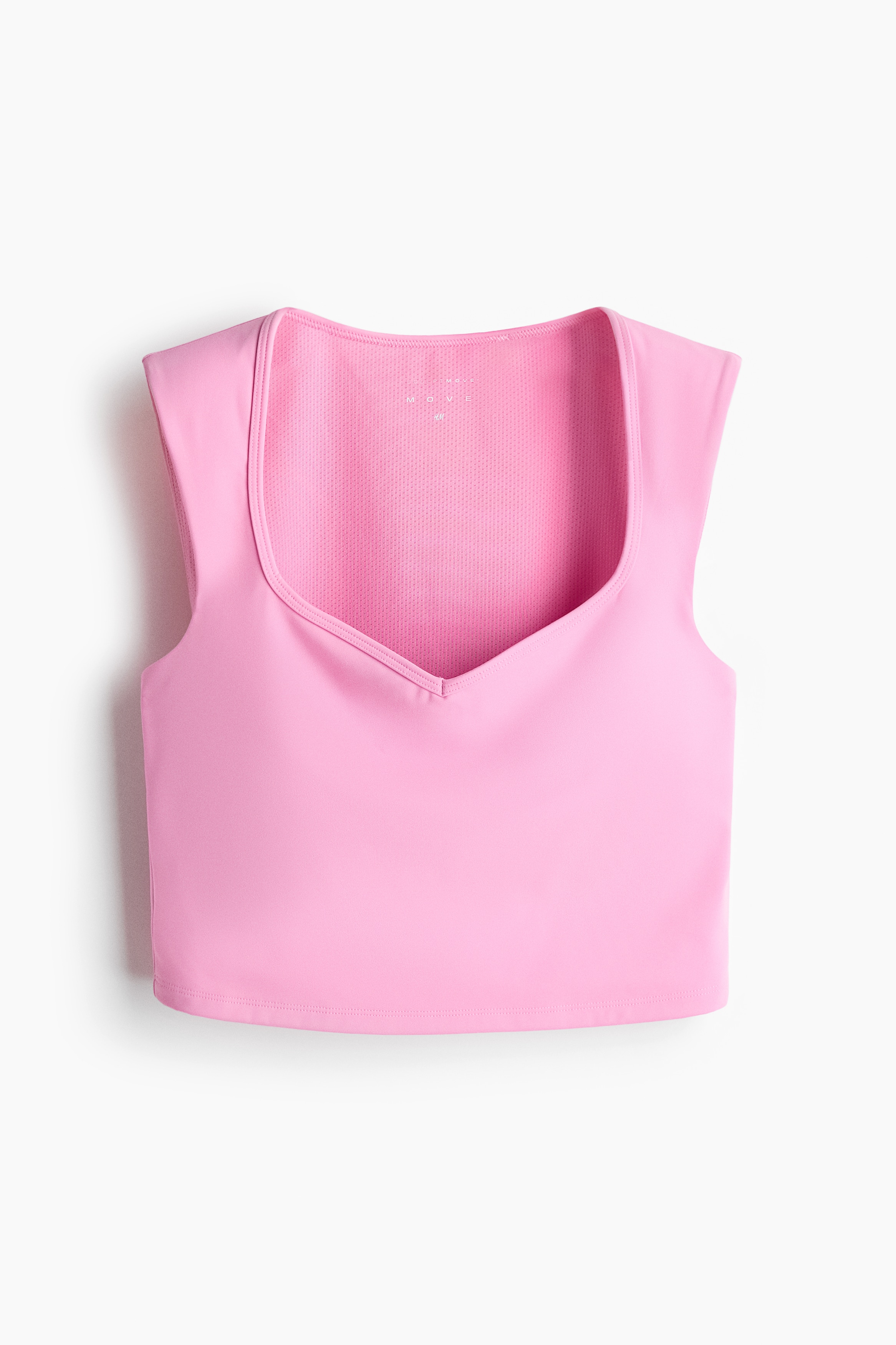Sports Tank Top with SculptMove™ - Candy pink/Ivory/Black