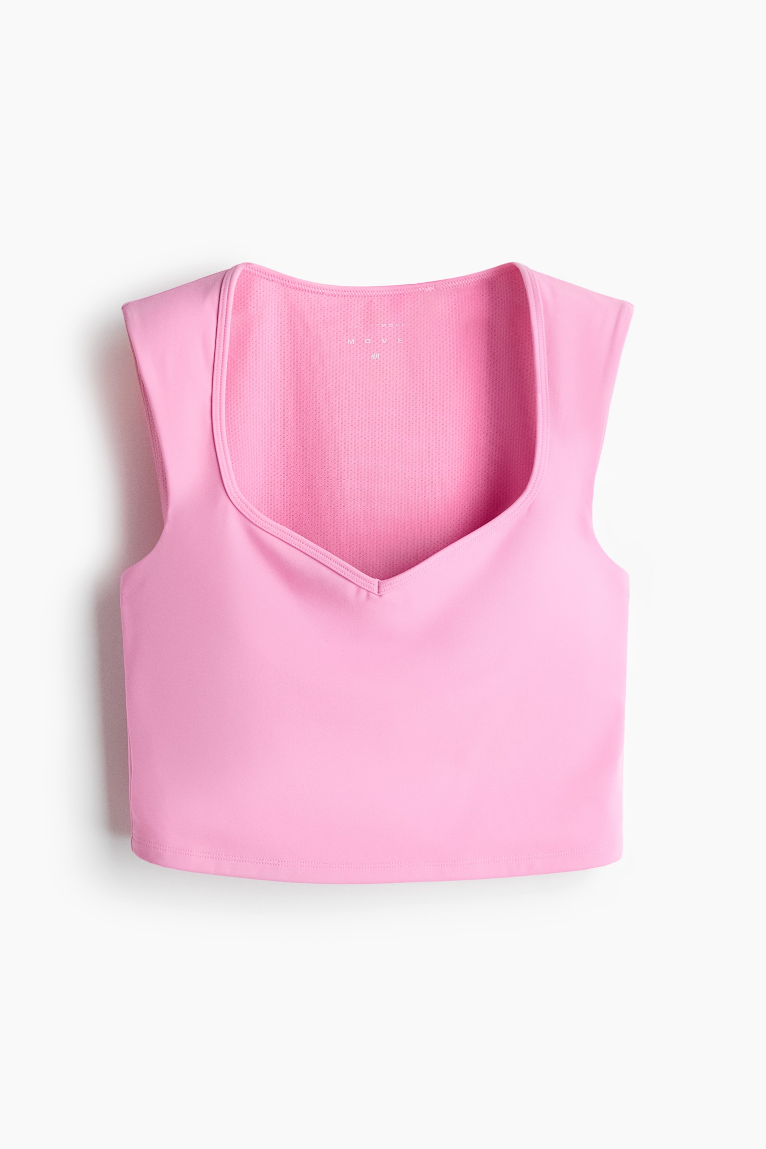 Sports Tank Top with SculptMove™ - Candy pink/Black/Ivory