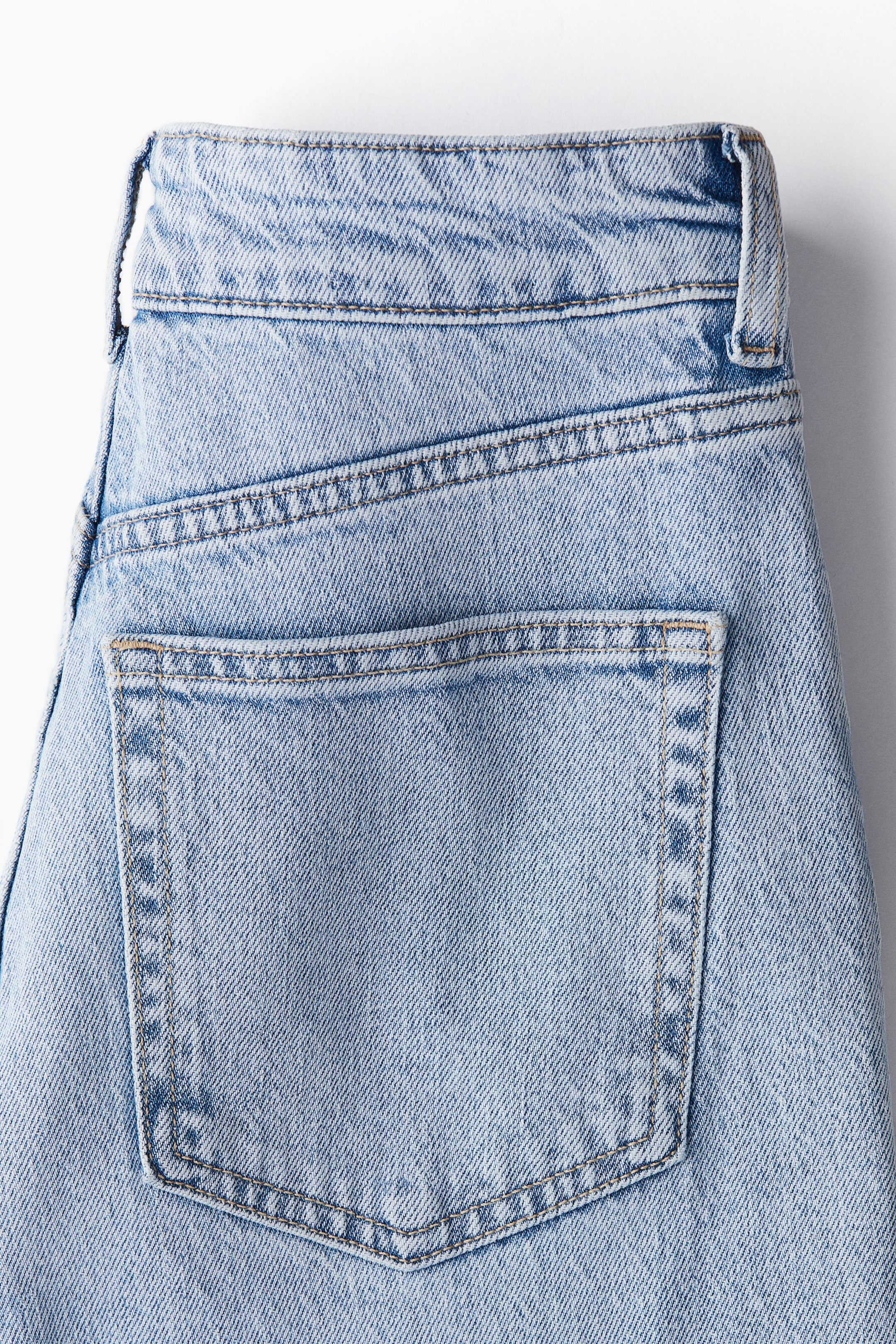 Wide High Jeans - Light denim blue - Ladies | H&M GB 7