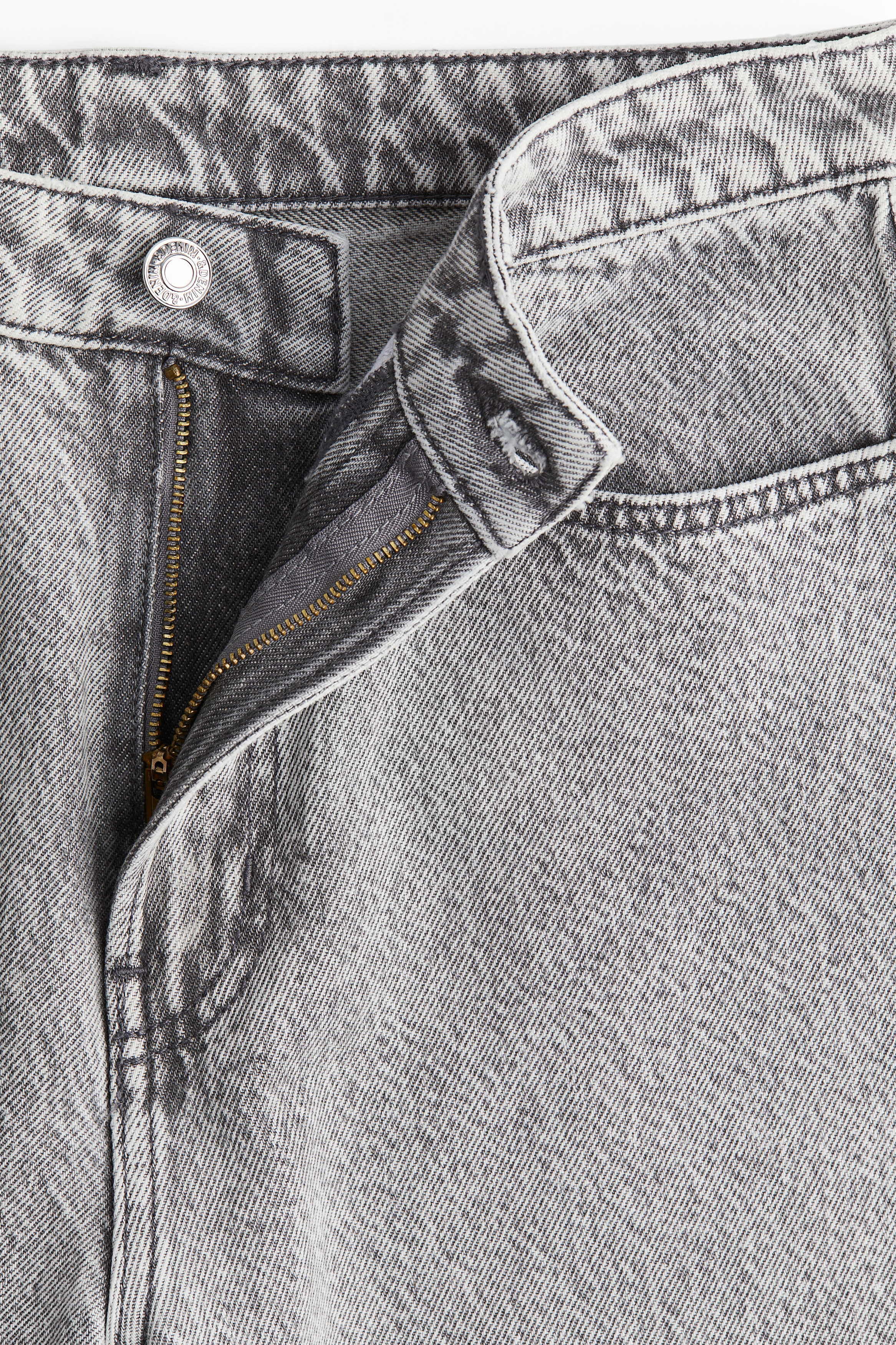 ワイドウルトラハイデニム - グレー - レディース | H&M JP