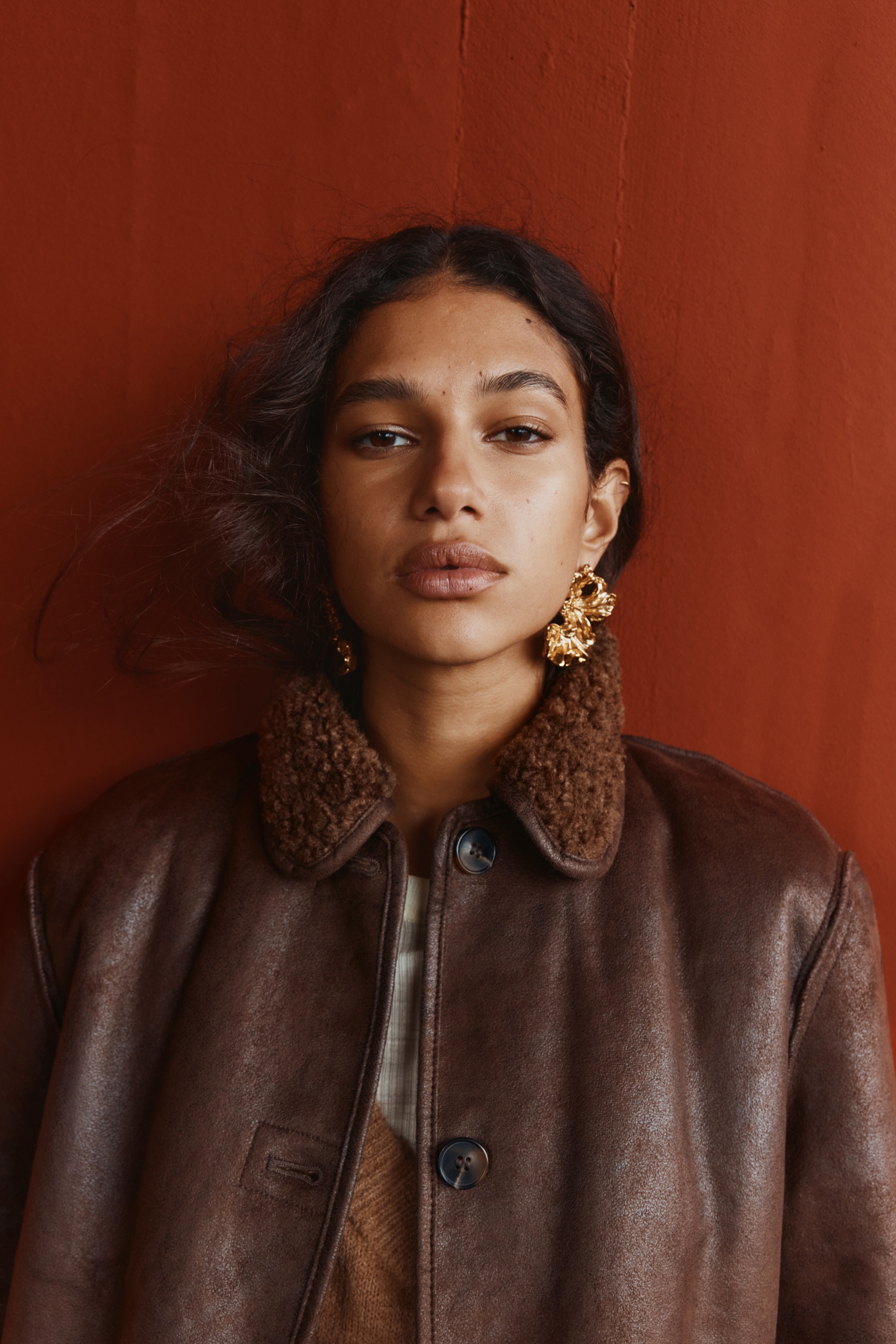 H & M - リバーシブルジャケット - ブラウン