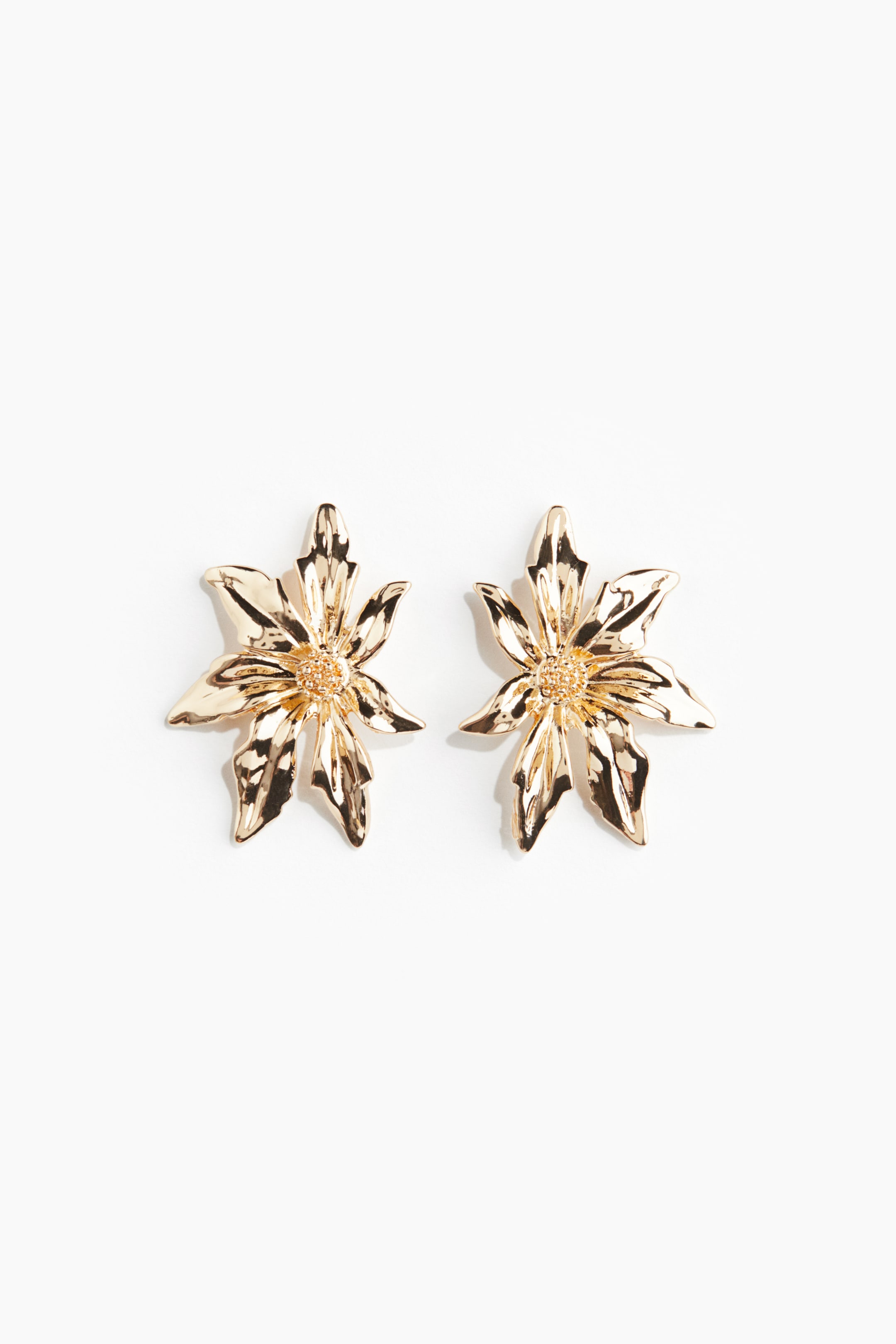 Flower-Shaped Earrings