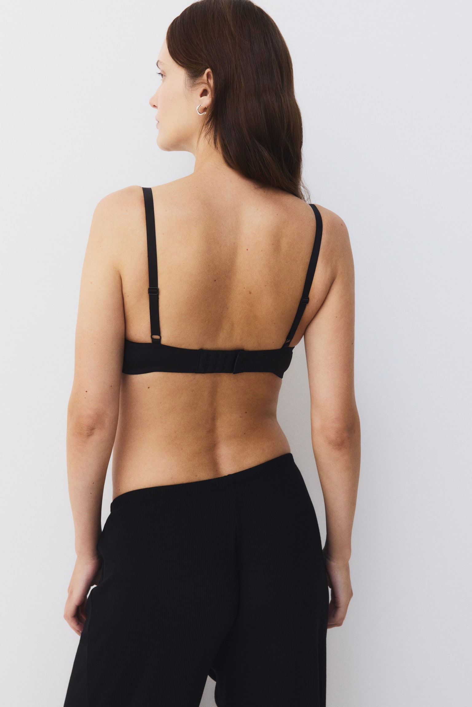 Бра Mama Nursing, уплотнённая чашка, 2 шт. — H&M, цвет: Бежевый / Чёрный — фото 6