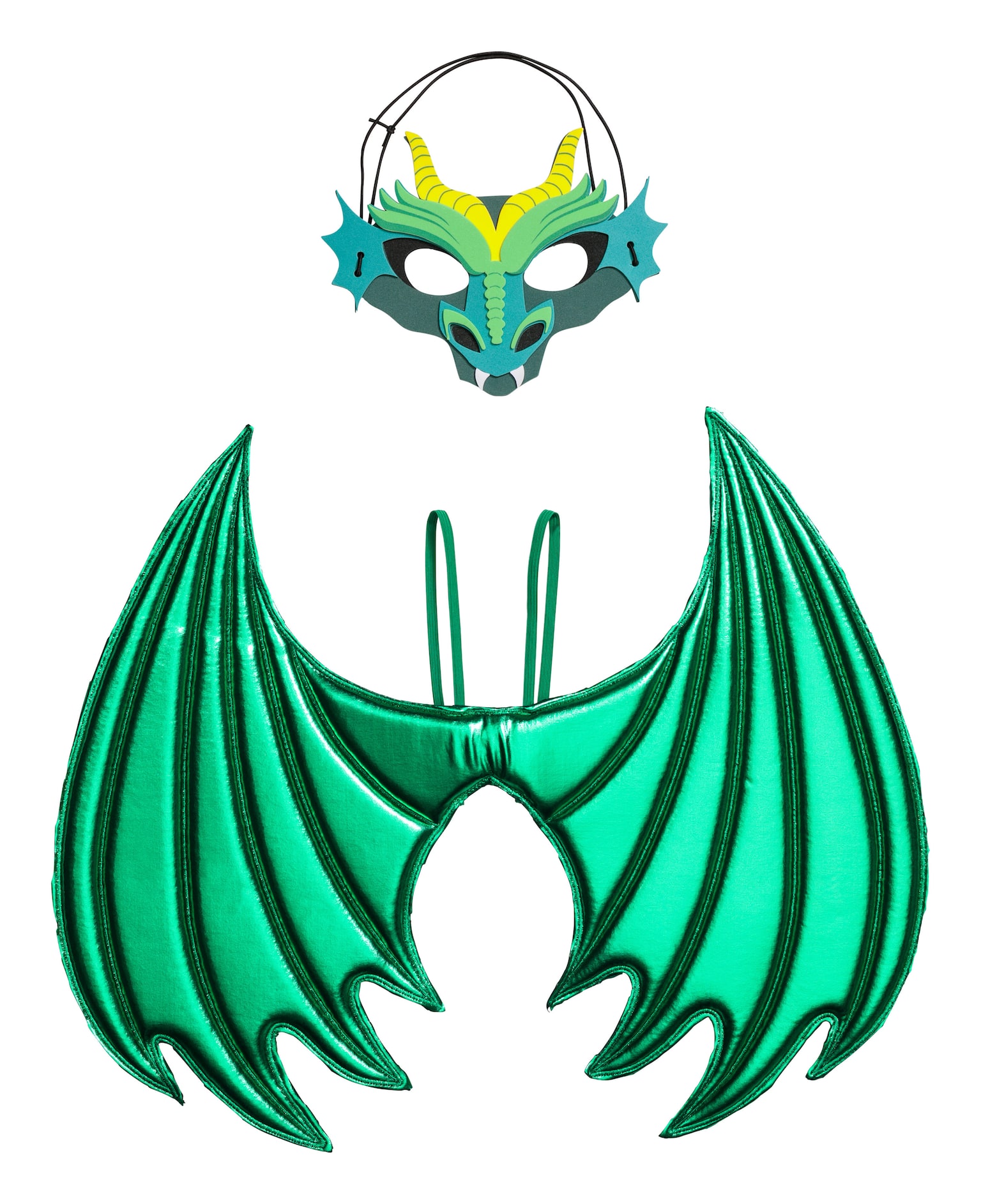Costume Set - Green/dragon - 1