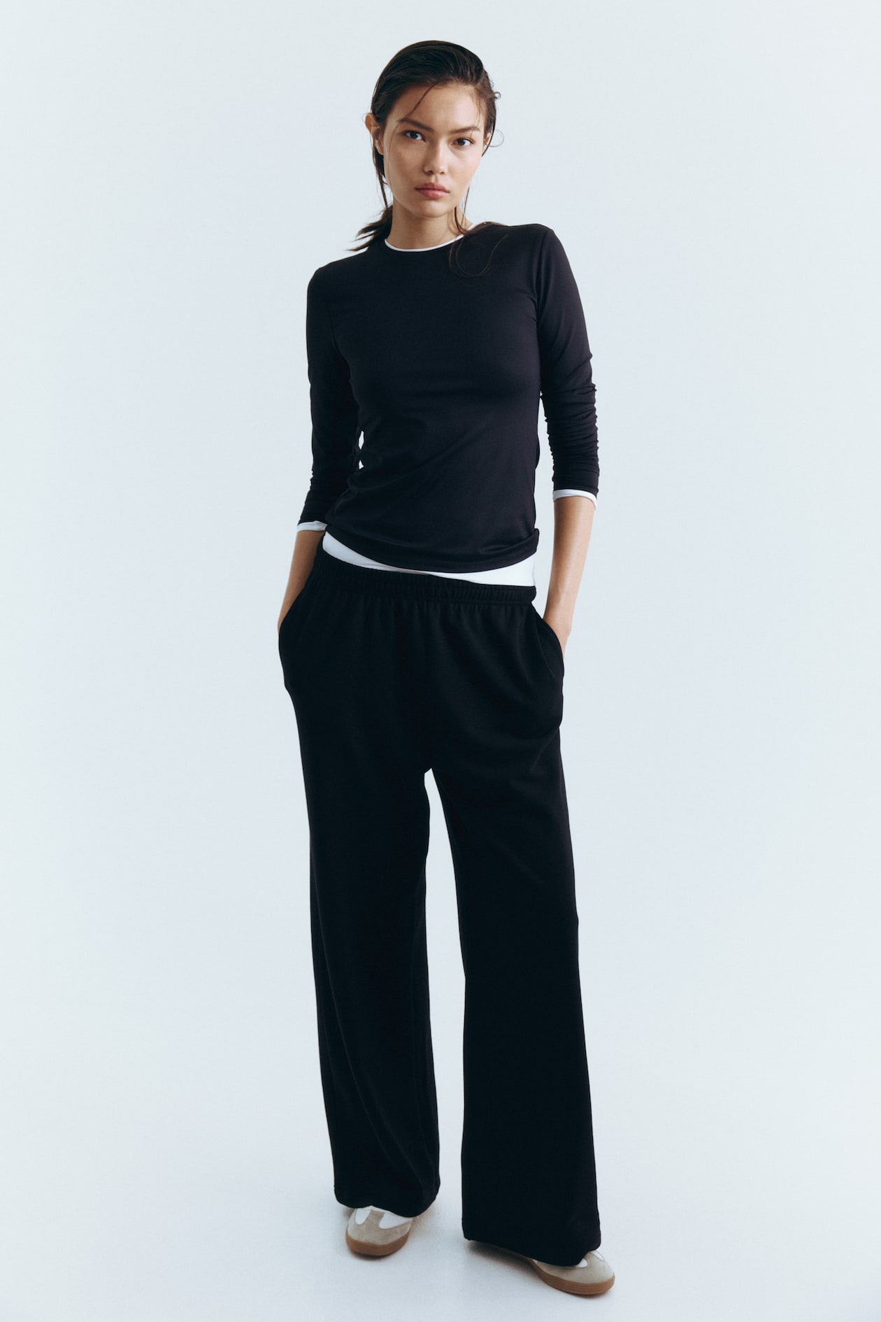 Long-sleeved Microfiber Top - image 2