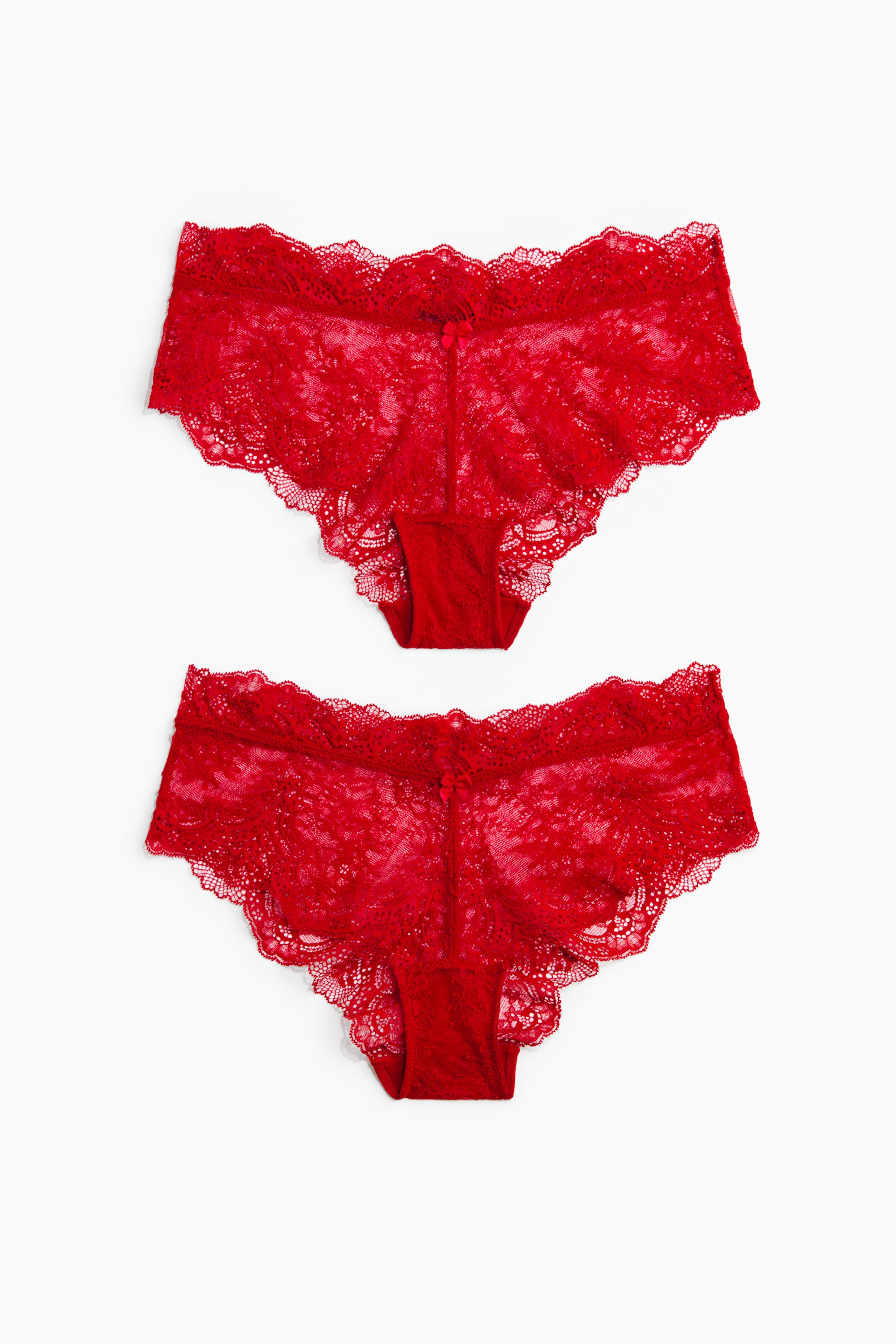 View larger image: 2-pack lace hipster briefs - Red - Ladies | H&M IN 6