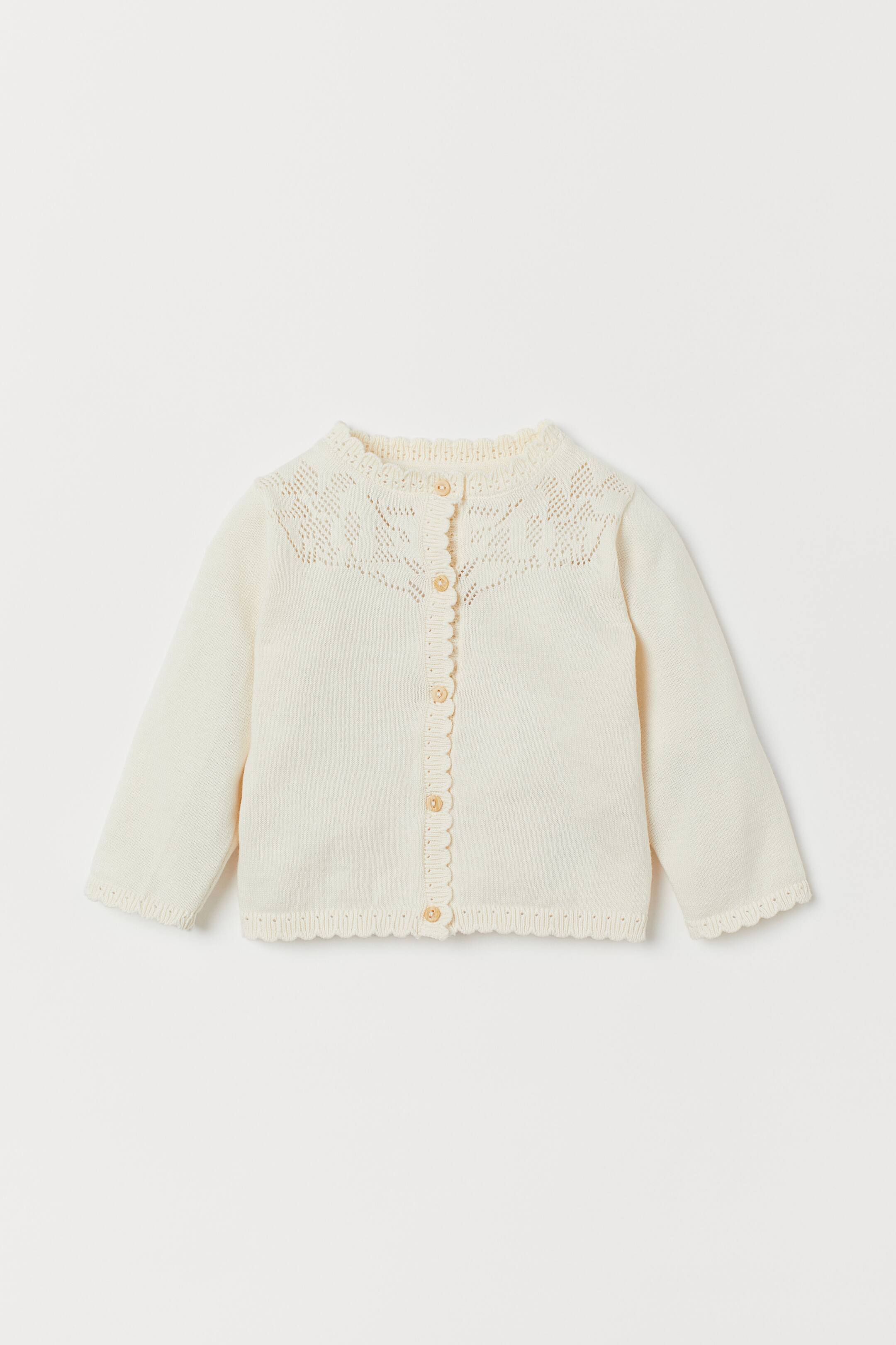 Agrandir l'image: Gilet en maille fine - Écru - ENFANT | H&M FR 1