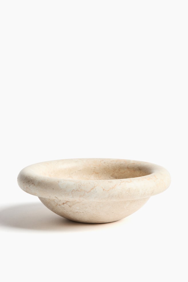 Marble Bowl - Beige - 1